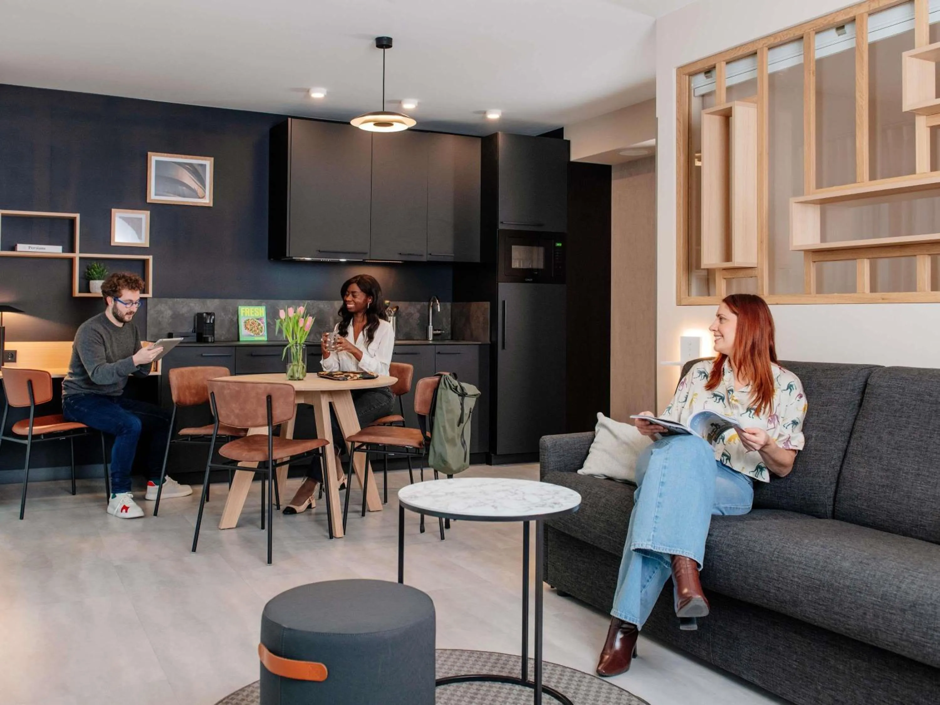 Bedroom in Aparthotel Adagio Stuttgart NeckarPark