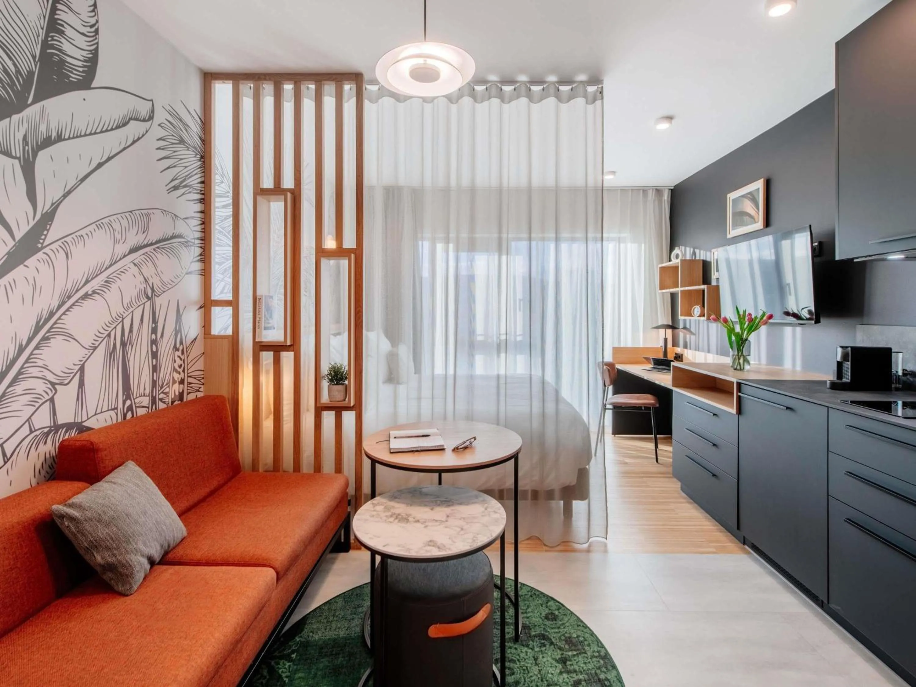 Bedroom in Aparthotel Adagio Stuttgart NeckarPark