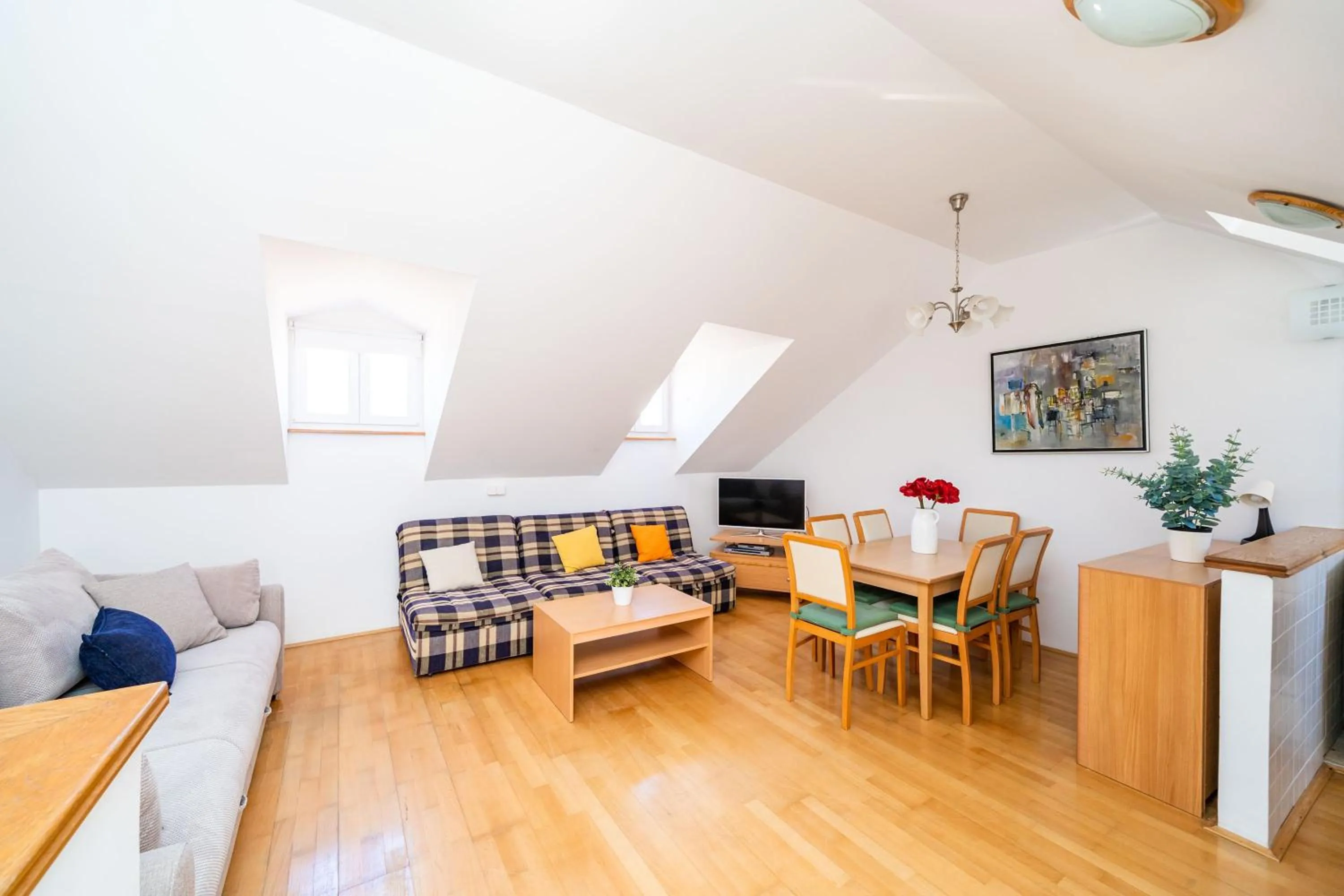 Living room in Foteza Apartments