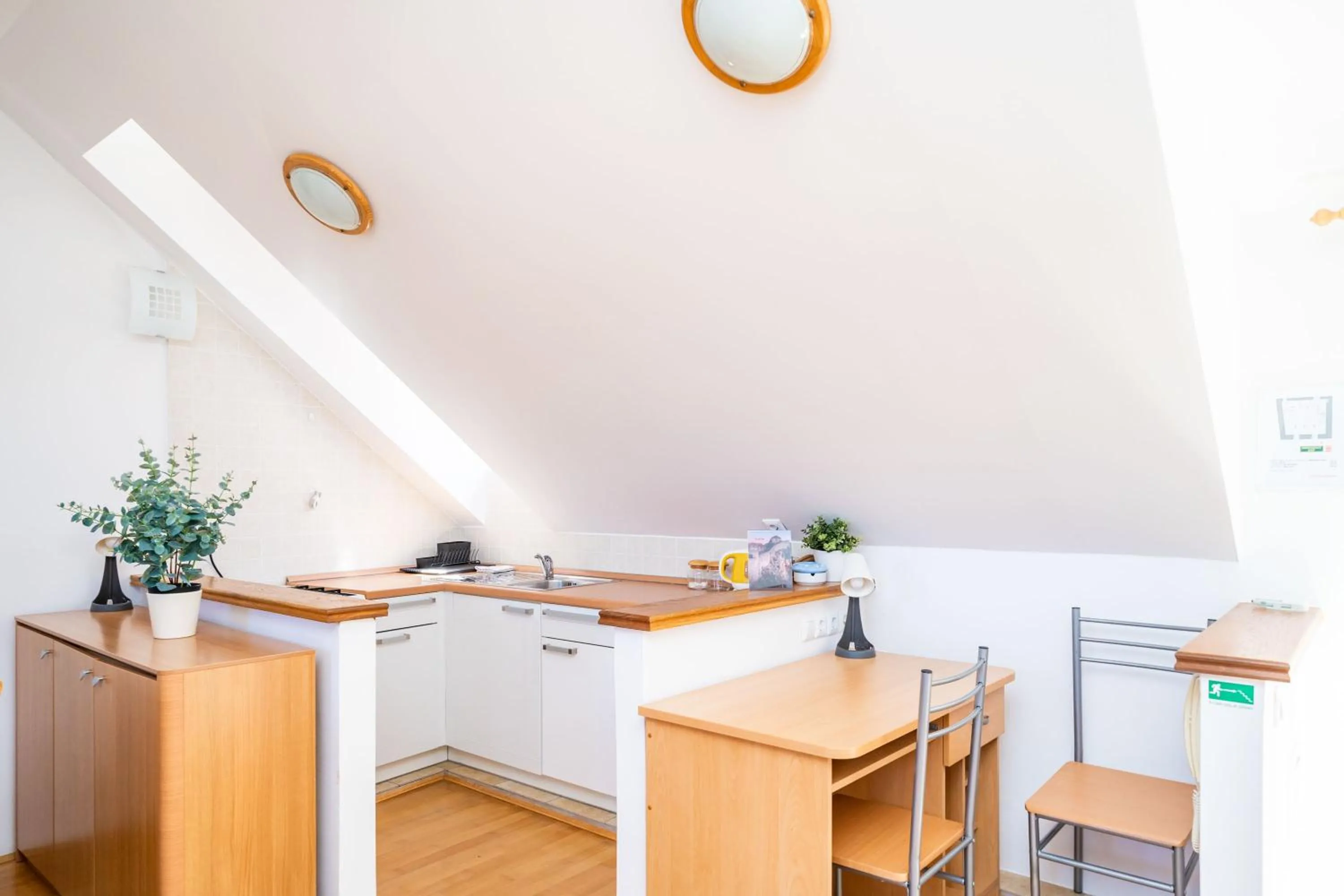 kitchen in Foteza Apartments