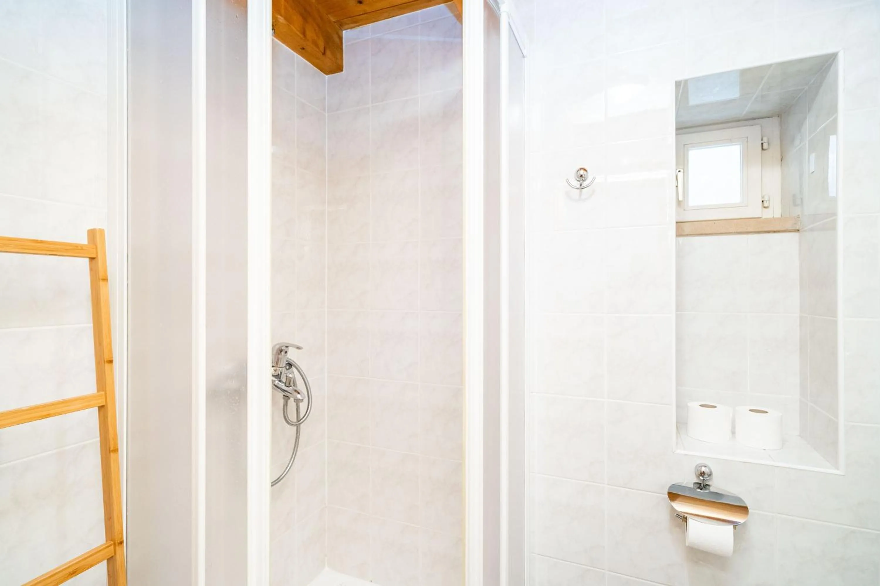 Bathroom in Foteza Apartments