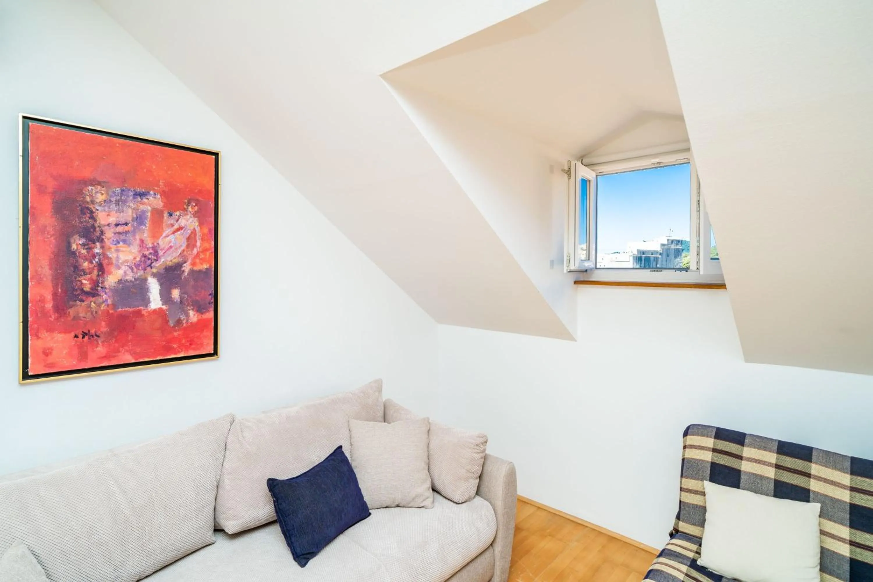 Living room in Foteza Apartments
