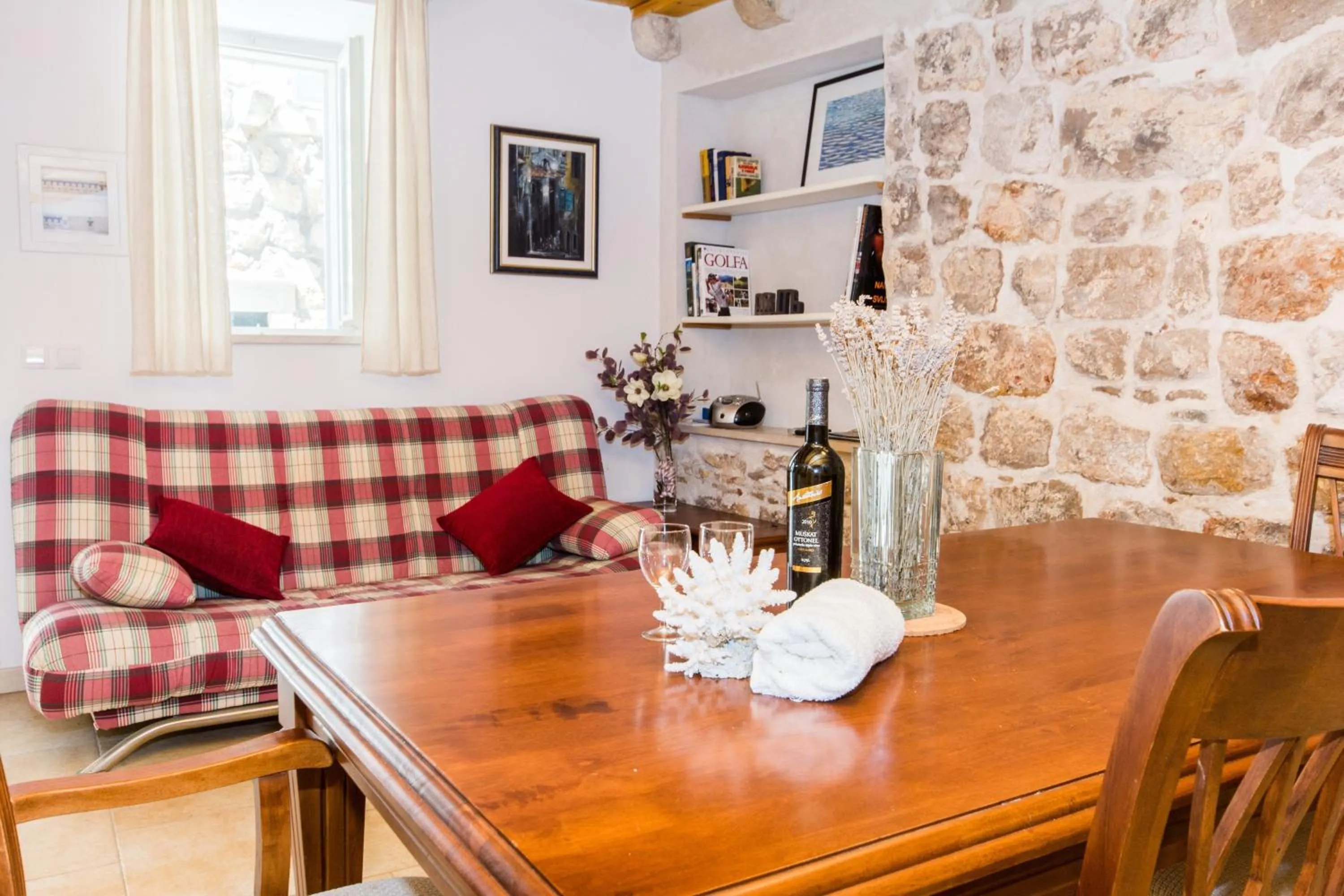 Living room in Foteza Apartments