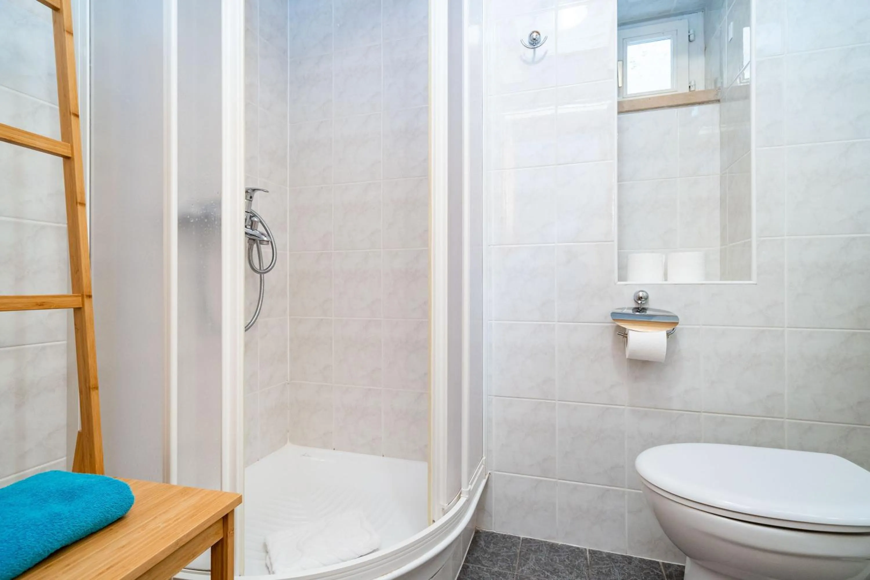 Bathroom in Foteza Apartments