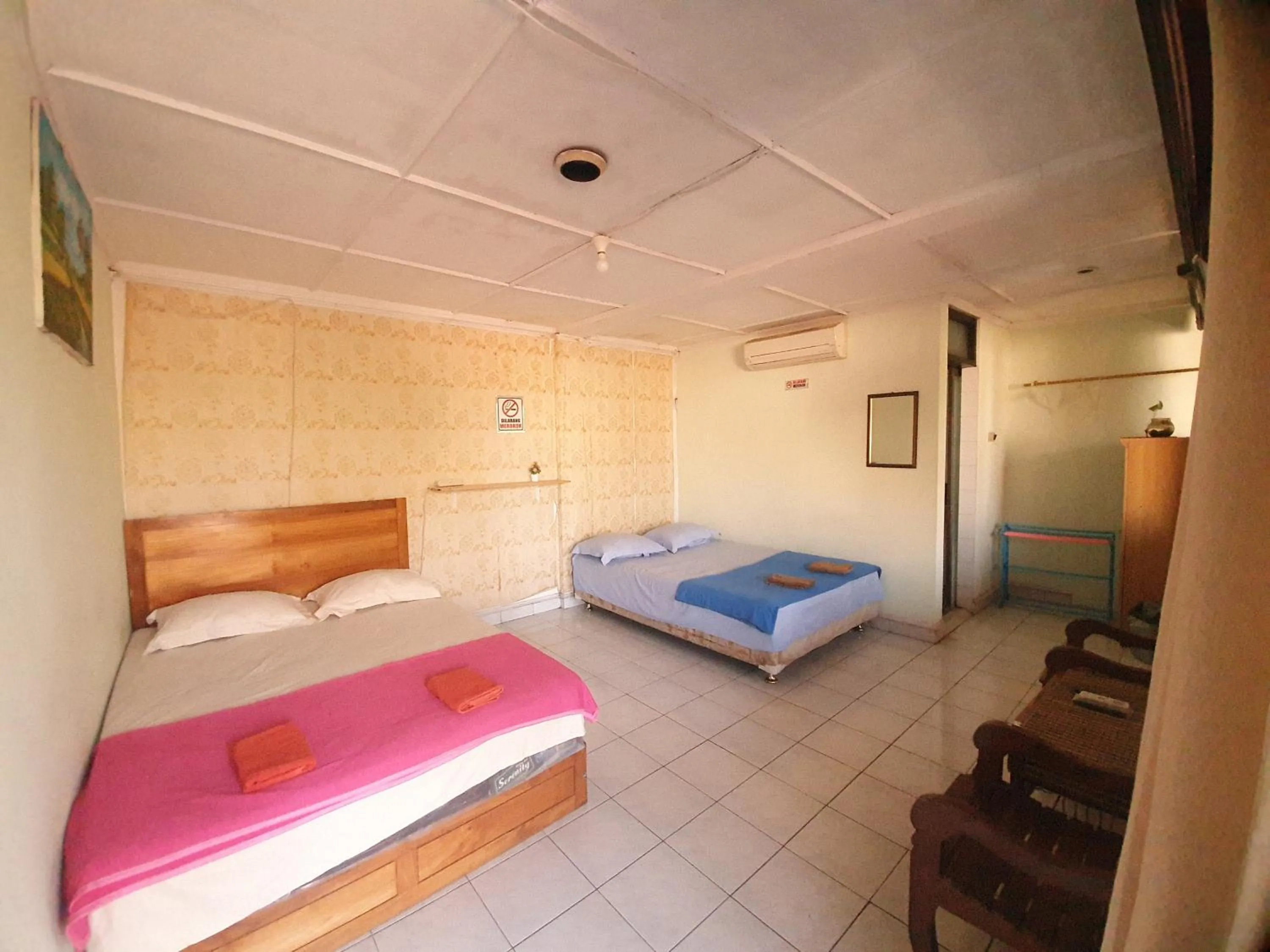 Bed in Ki Agung Prestise Hotel