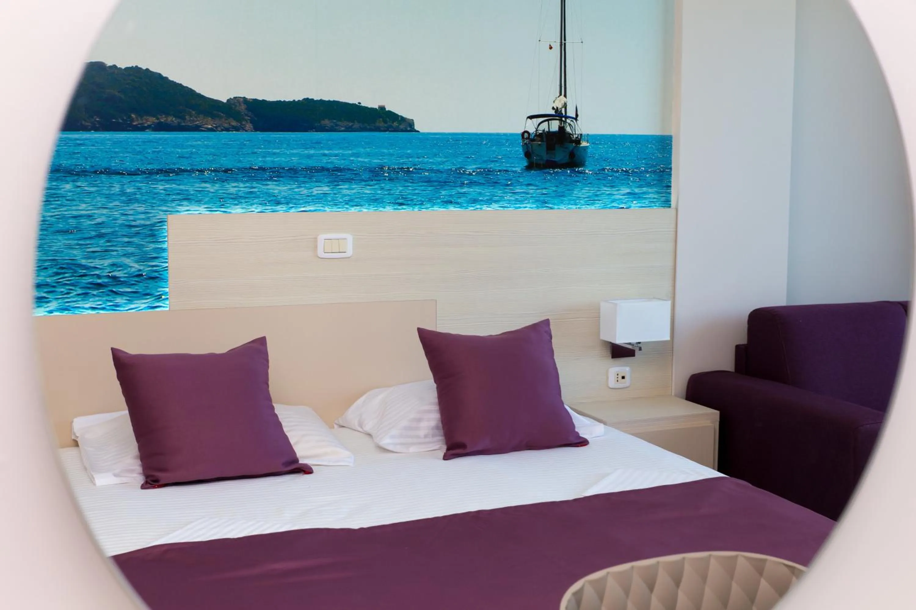 Bed in Hotel Ponta Nova