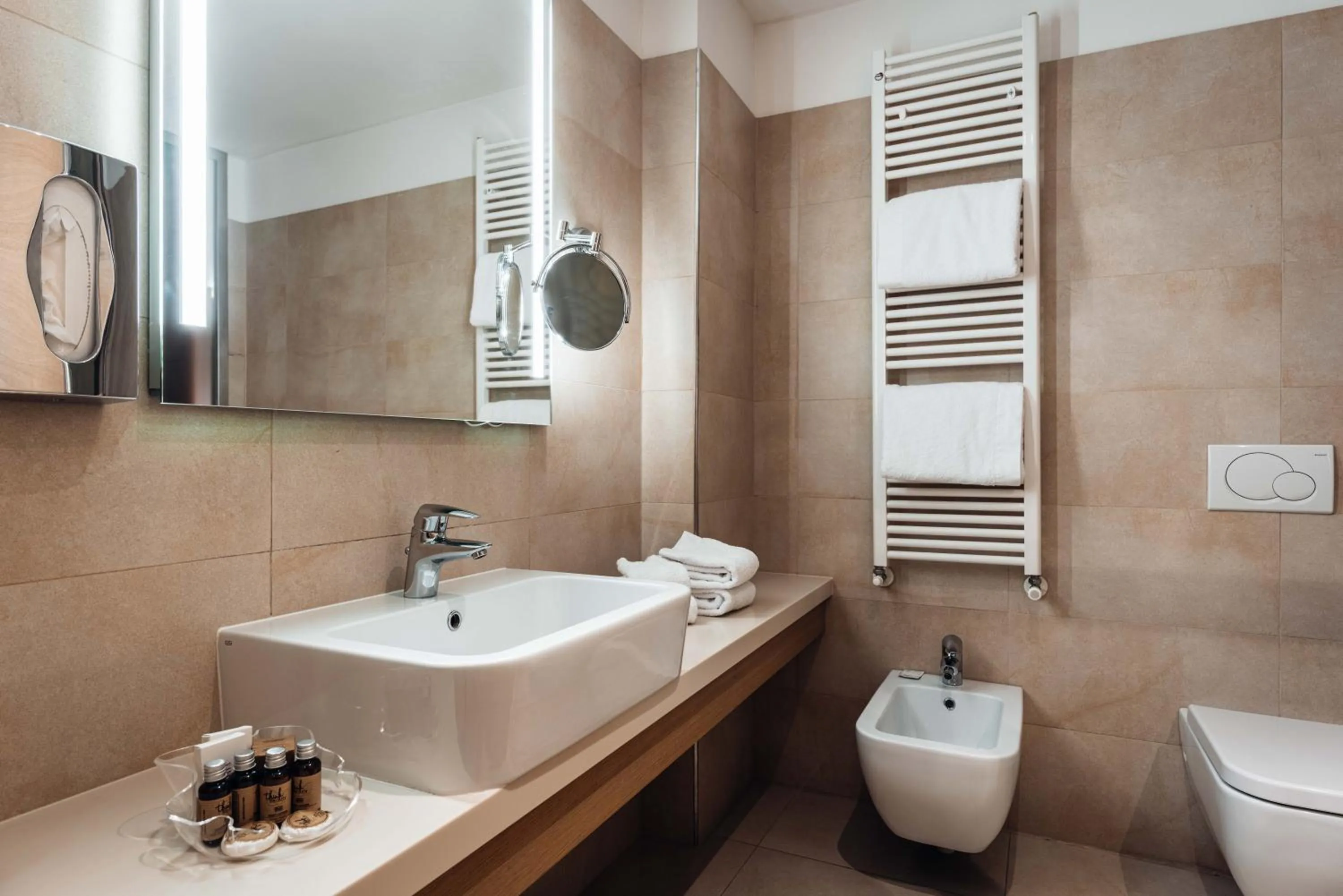 Bathroom in Hotel Villa Madruzzo