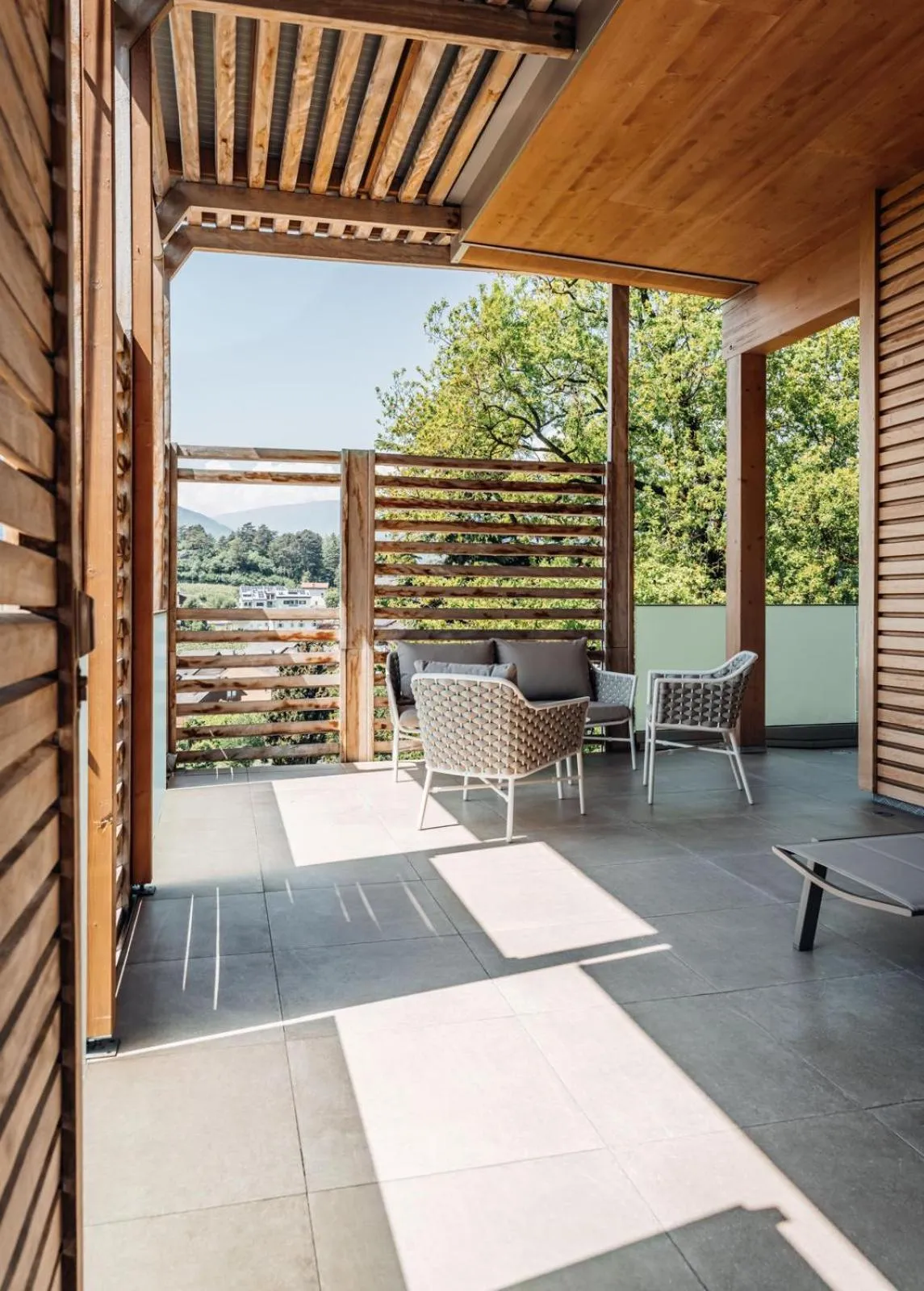 Balcony/Terrace in Hotel Villa Madruzzo