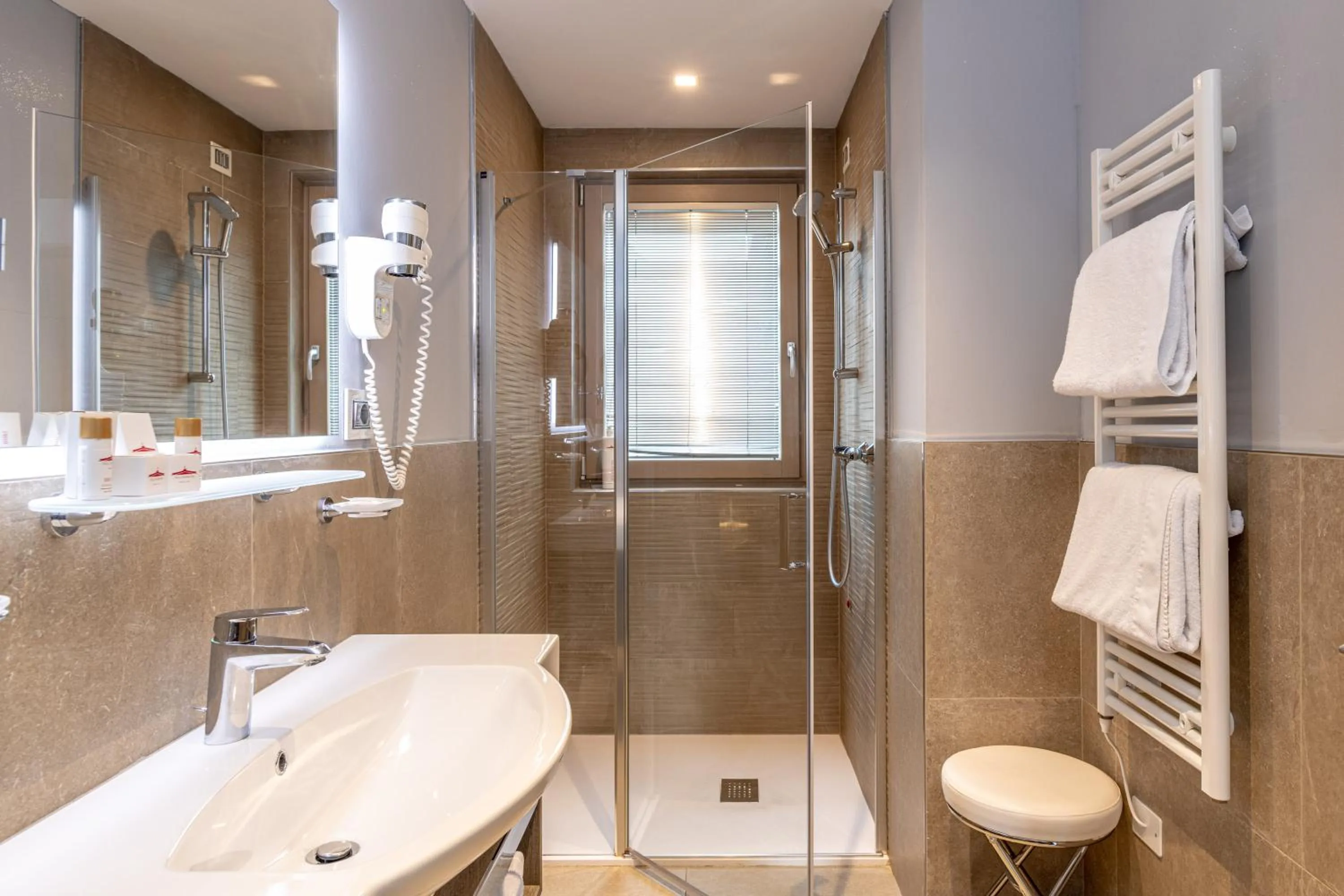 Bathroom in Hotel Villa Madruzzo