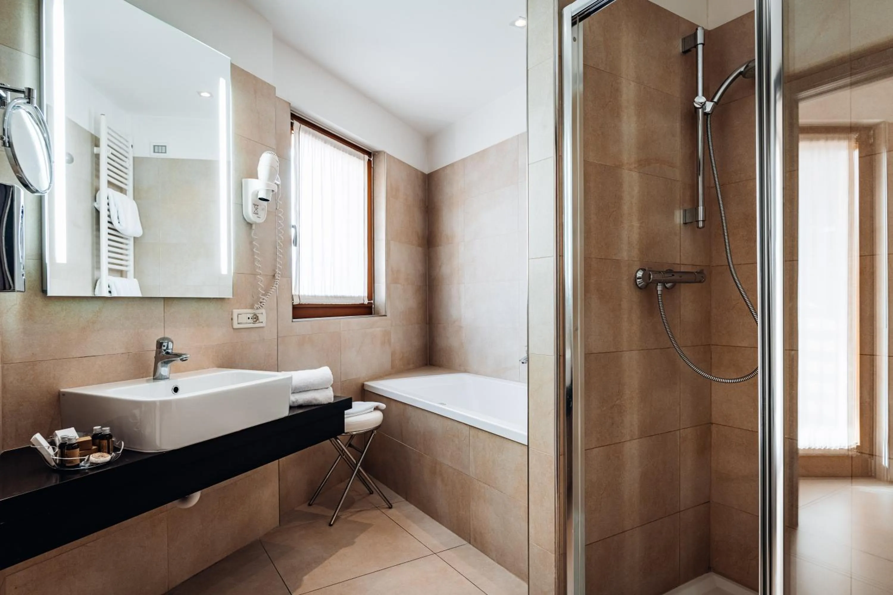 Bathroom in Hotel Villa Madruzzo