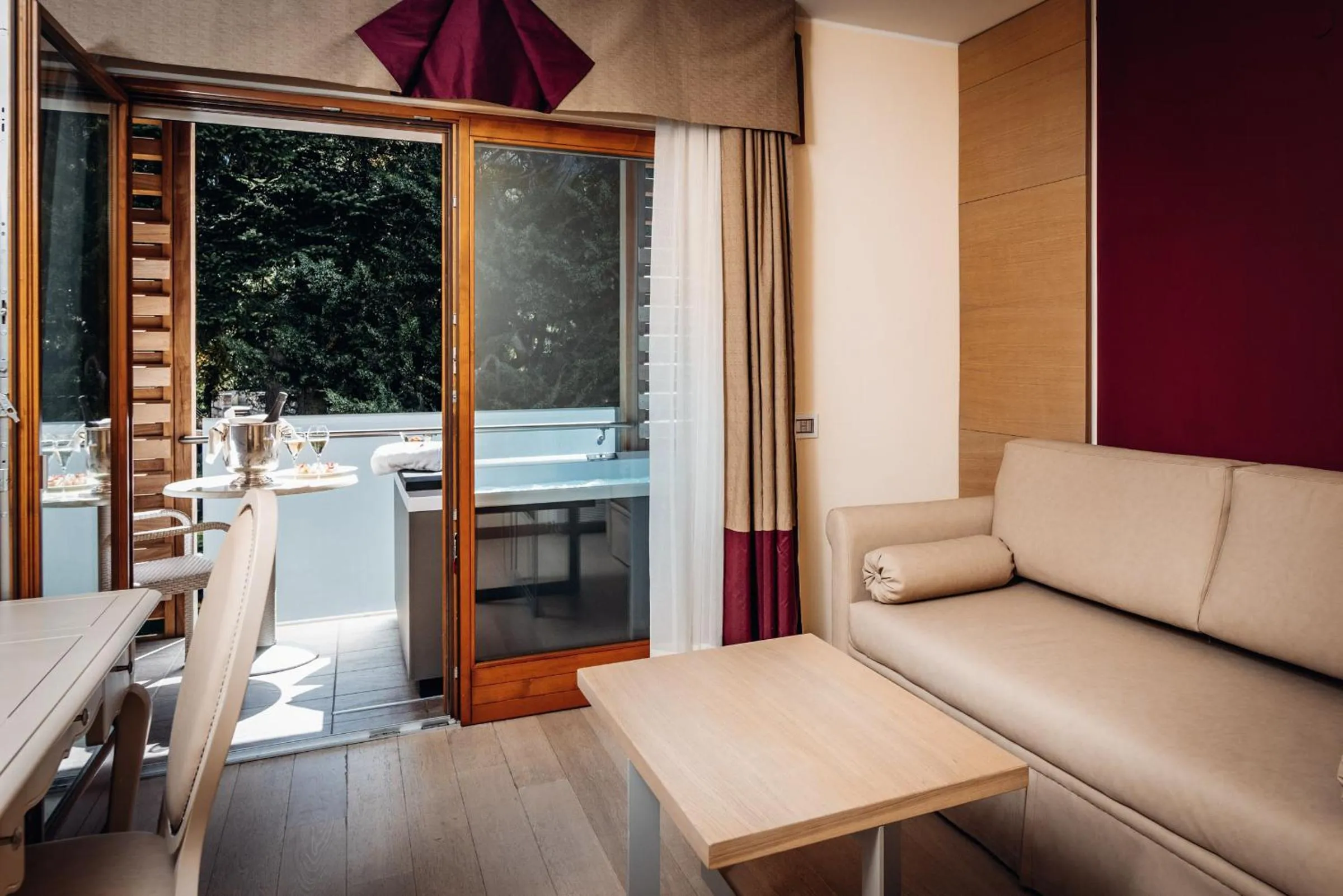 Balcony/Terrace in Hotel Villa Madruzzo