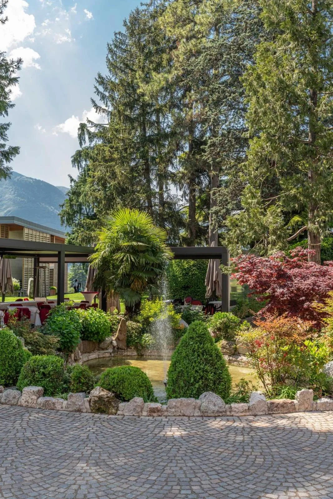 Garden in Hotel Villa Madruzzo