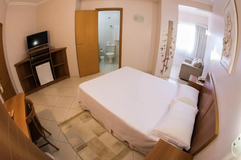 Bed in Hotel Itagy
