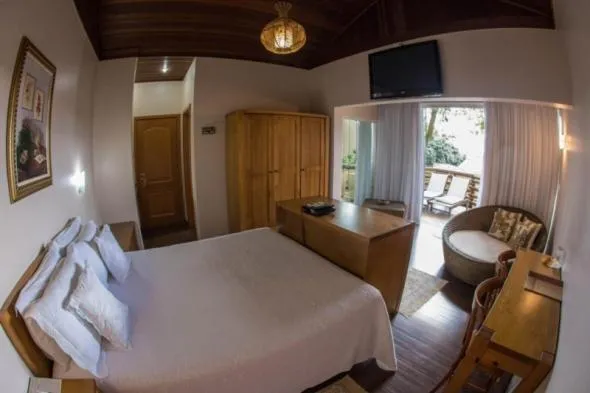 Bed in Hotel Itagy