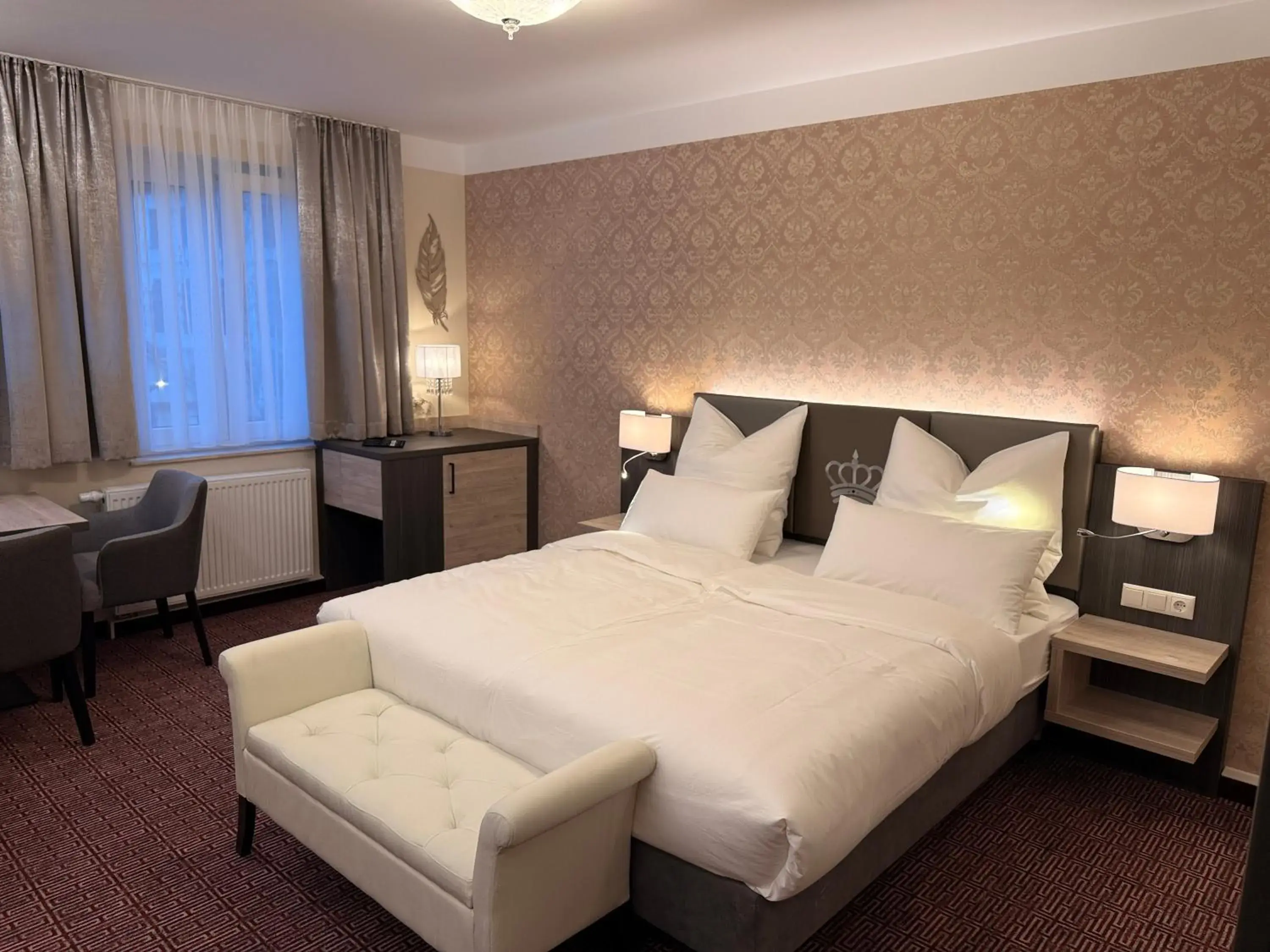 Double Room in Pension am Schloss Double Room in Pension am Schloss