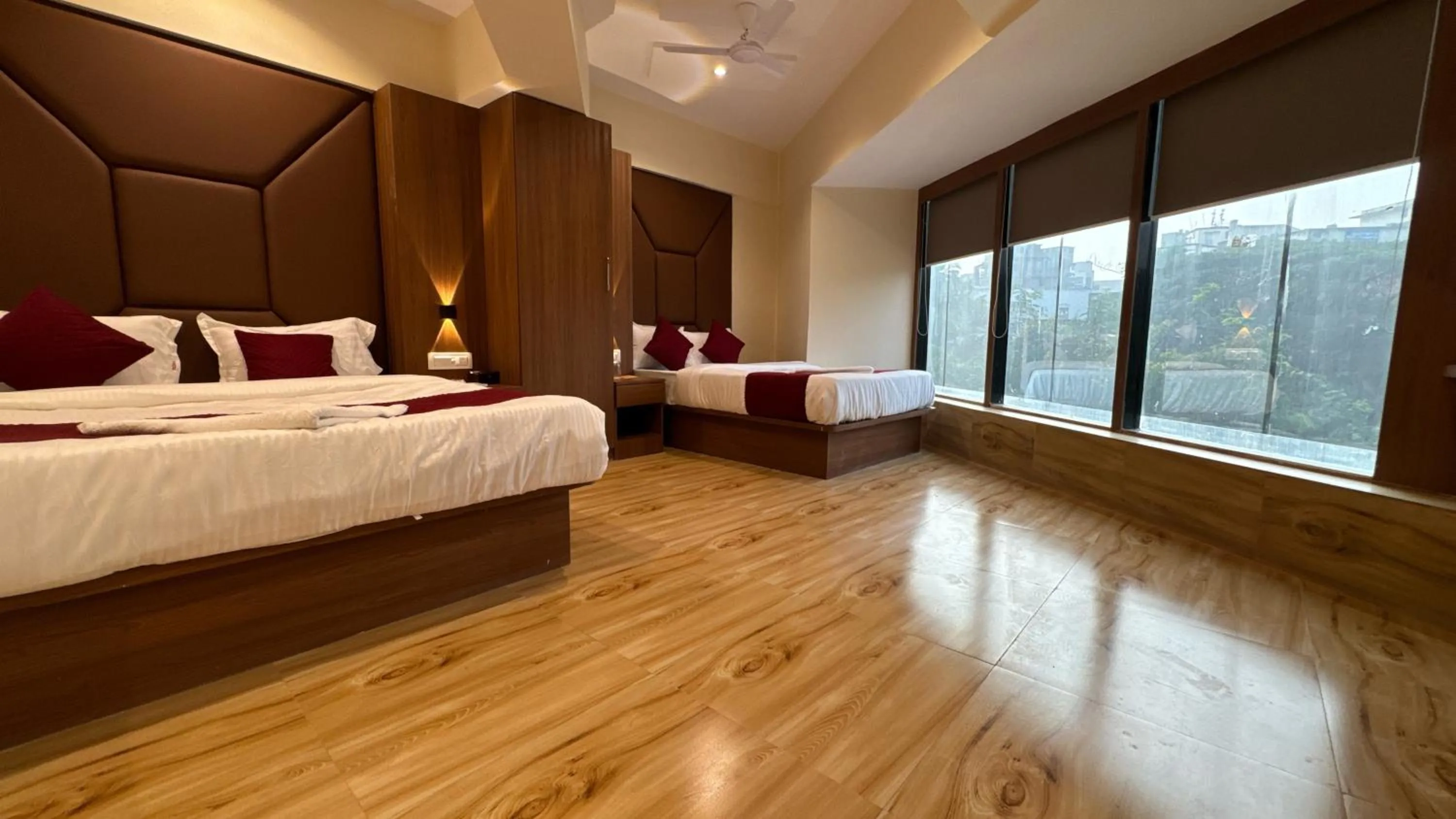 Bed in Hotel Cliff Garden
