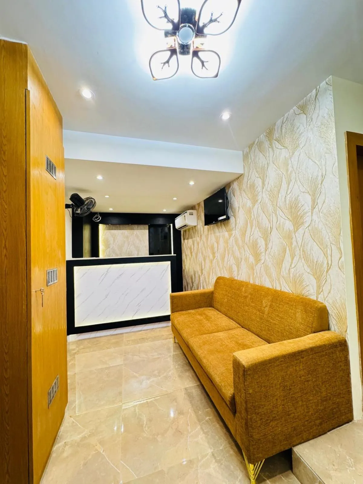 Seating area in Hotel Cliff Garden