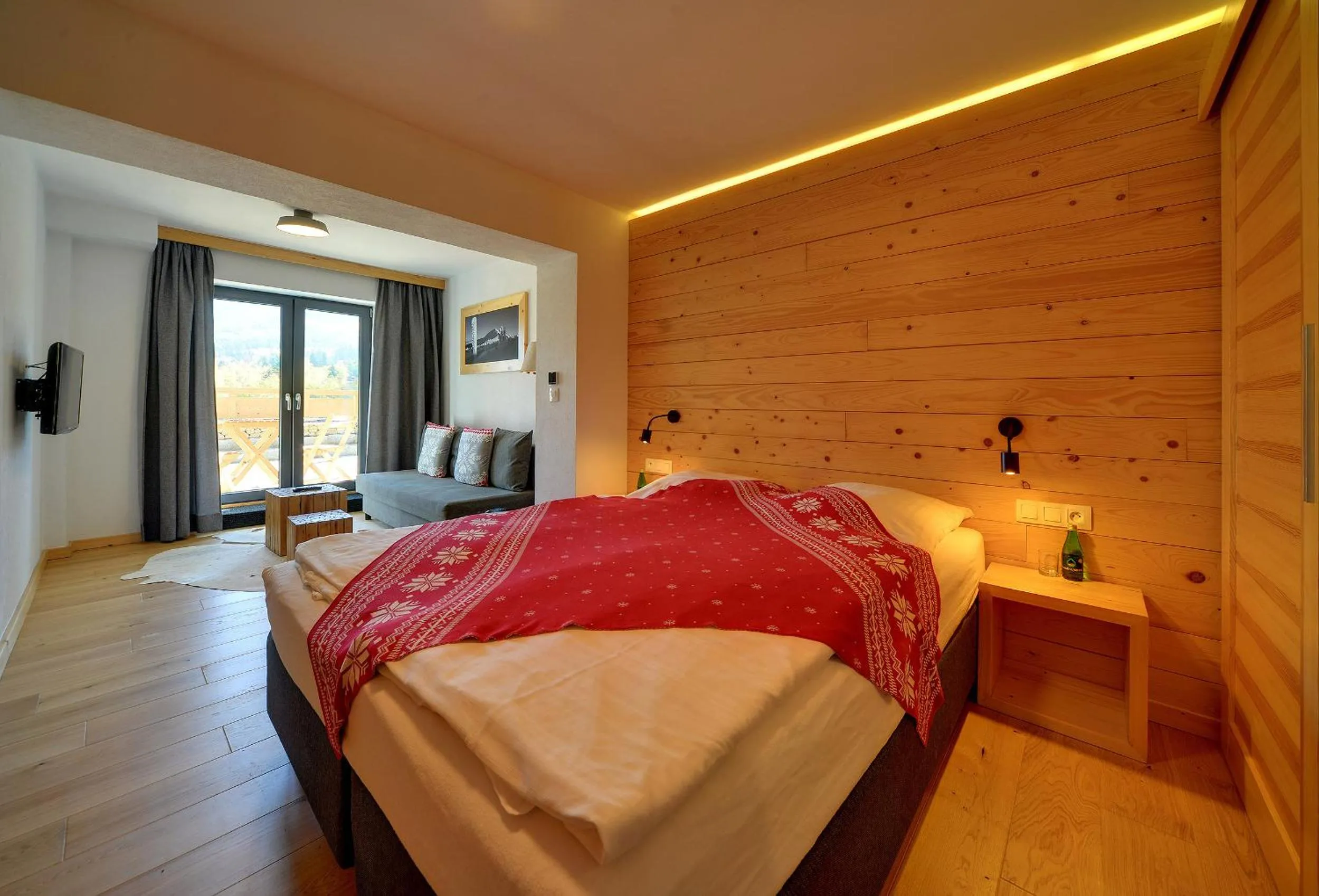 Triple Room with Mountain View in Dom Górski
