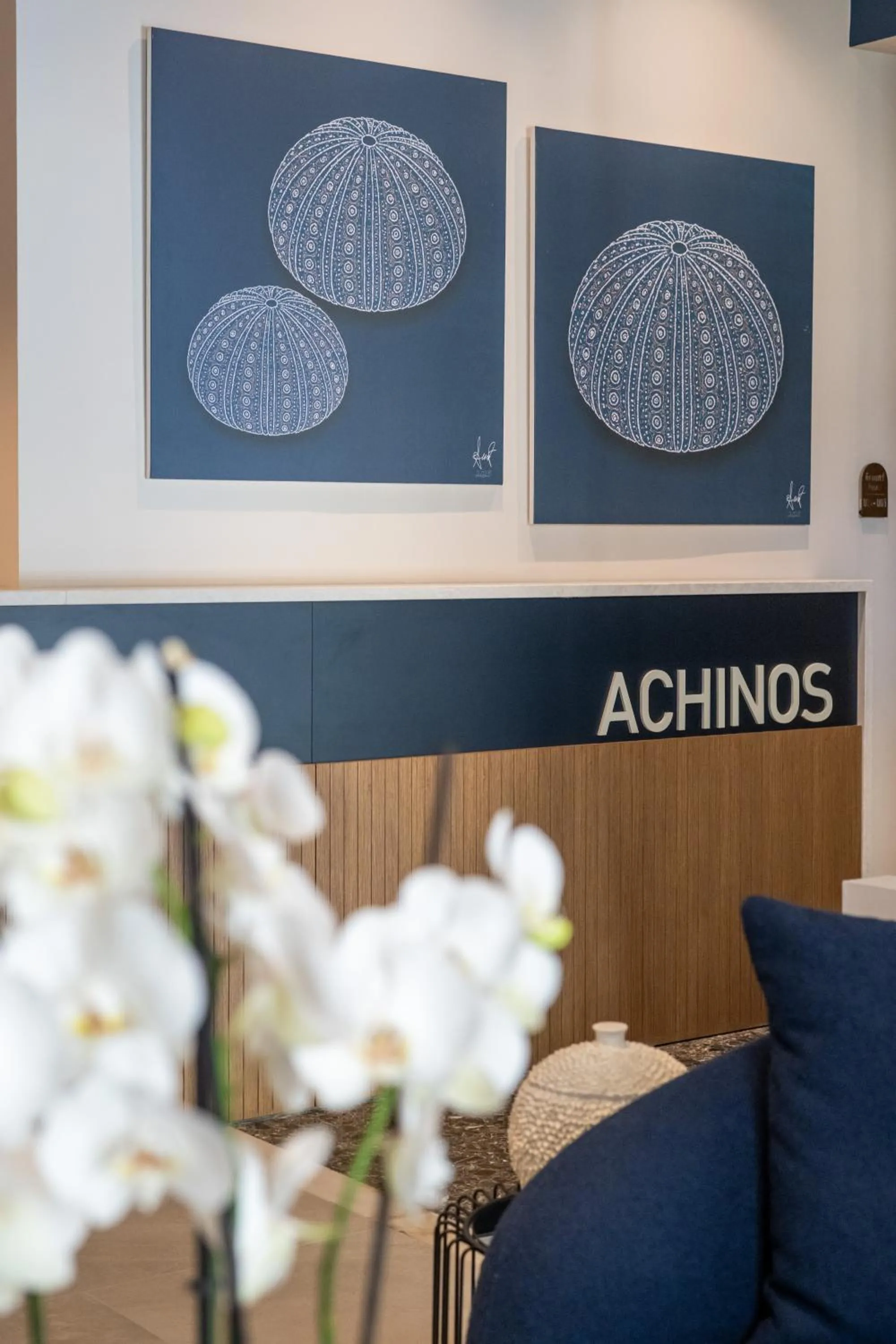 Property logo or sign in Achinos - Kalamata Mediterranean Suites
