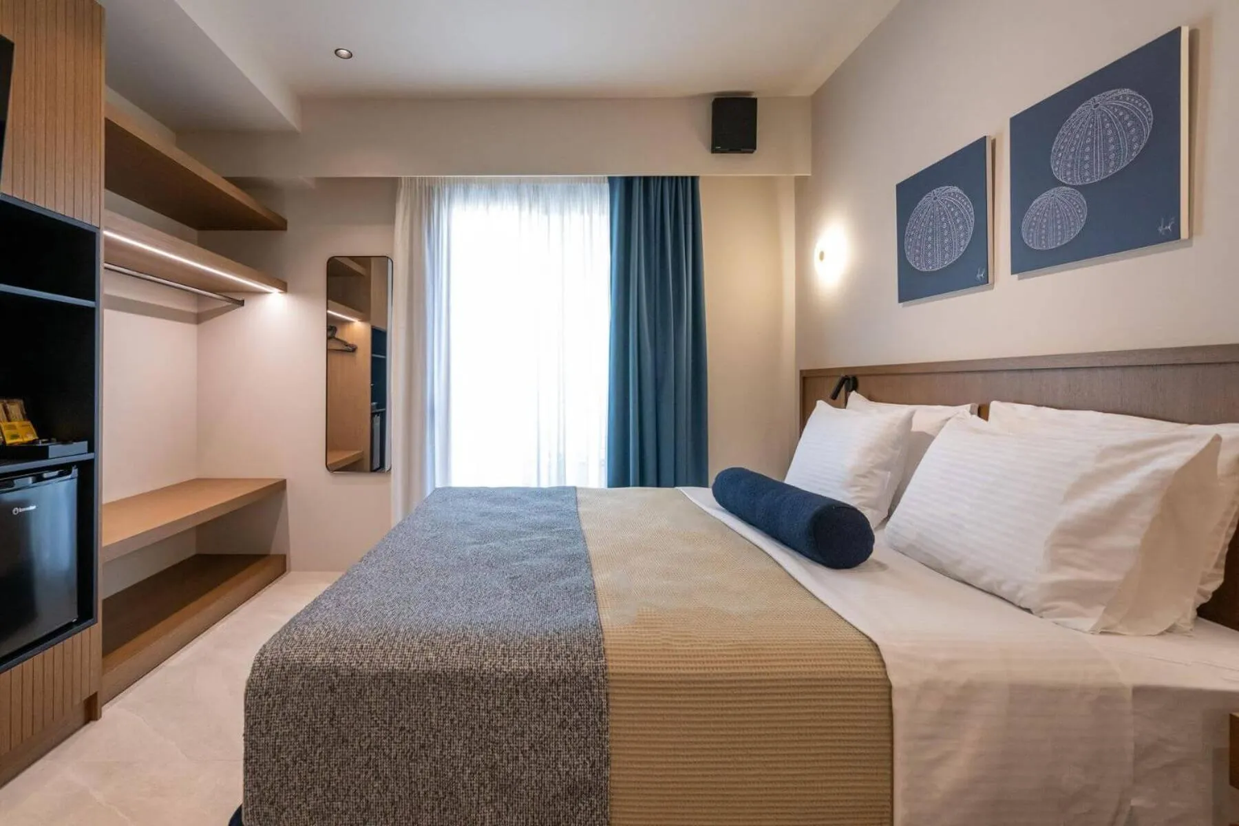 Bed in Achinos - Kalamata Mediterranean Suites