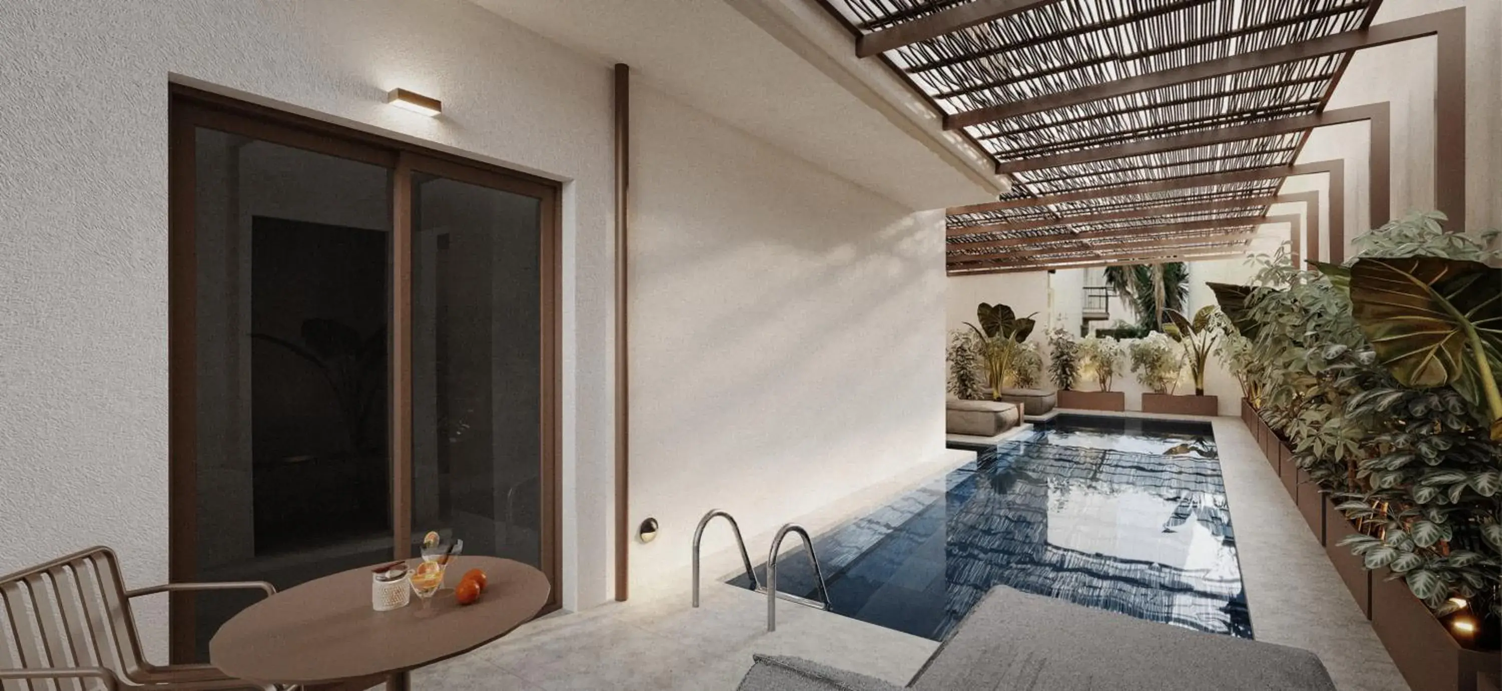 Swim-up King Suite with Balcony - single occupancy in Achinos - Kalamata Mediterranean Suites Swim-up King Suite with Balcony - single occupancy in Achinos - Kalamata Mediterranean Suites