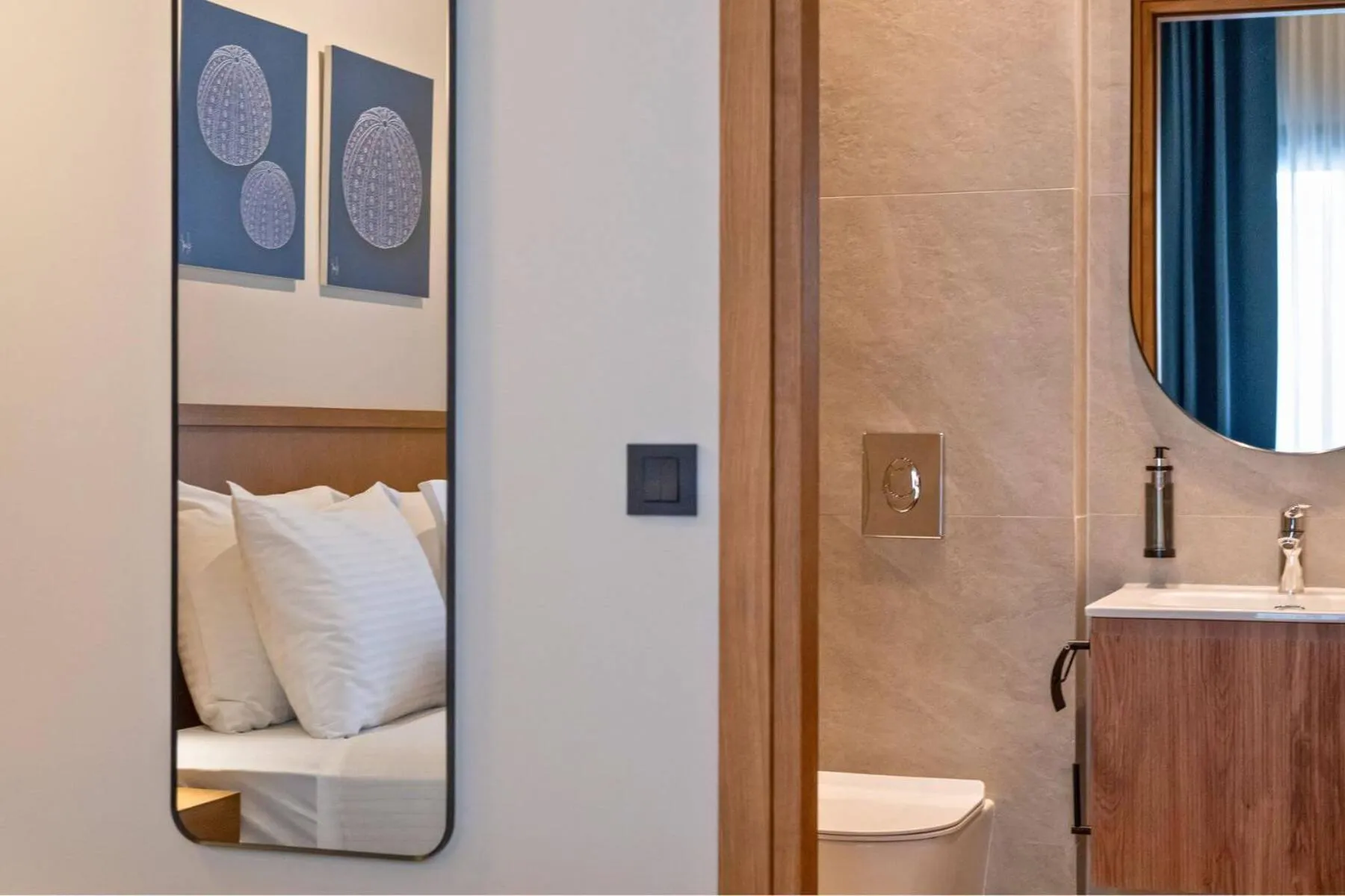 Toilet in Achinos - Kalamata Mediterranean Suites