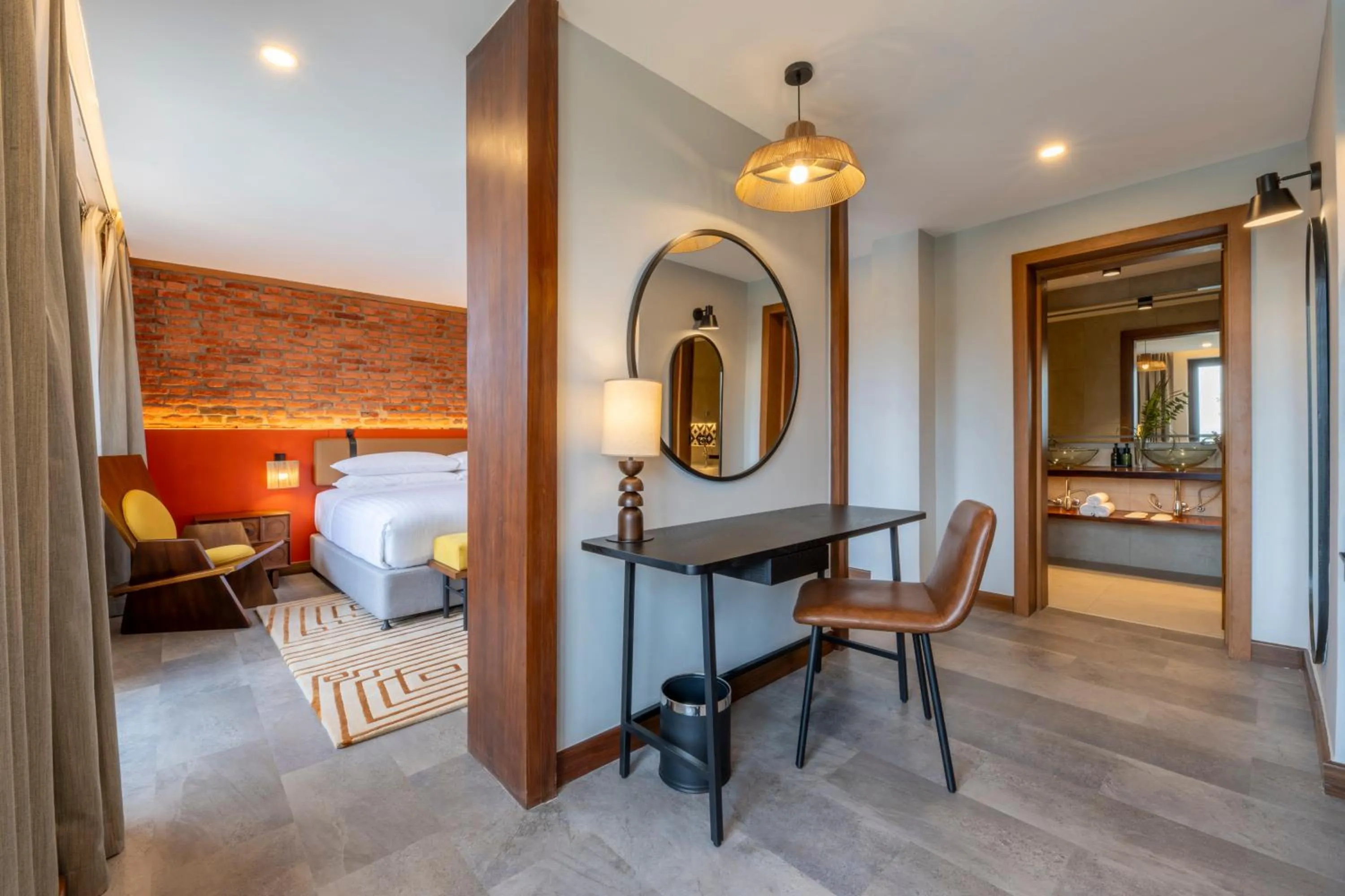 Bed in Zaria Court Kigali, Tapestry Collection by Hilton