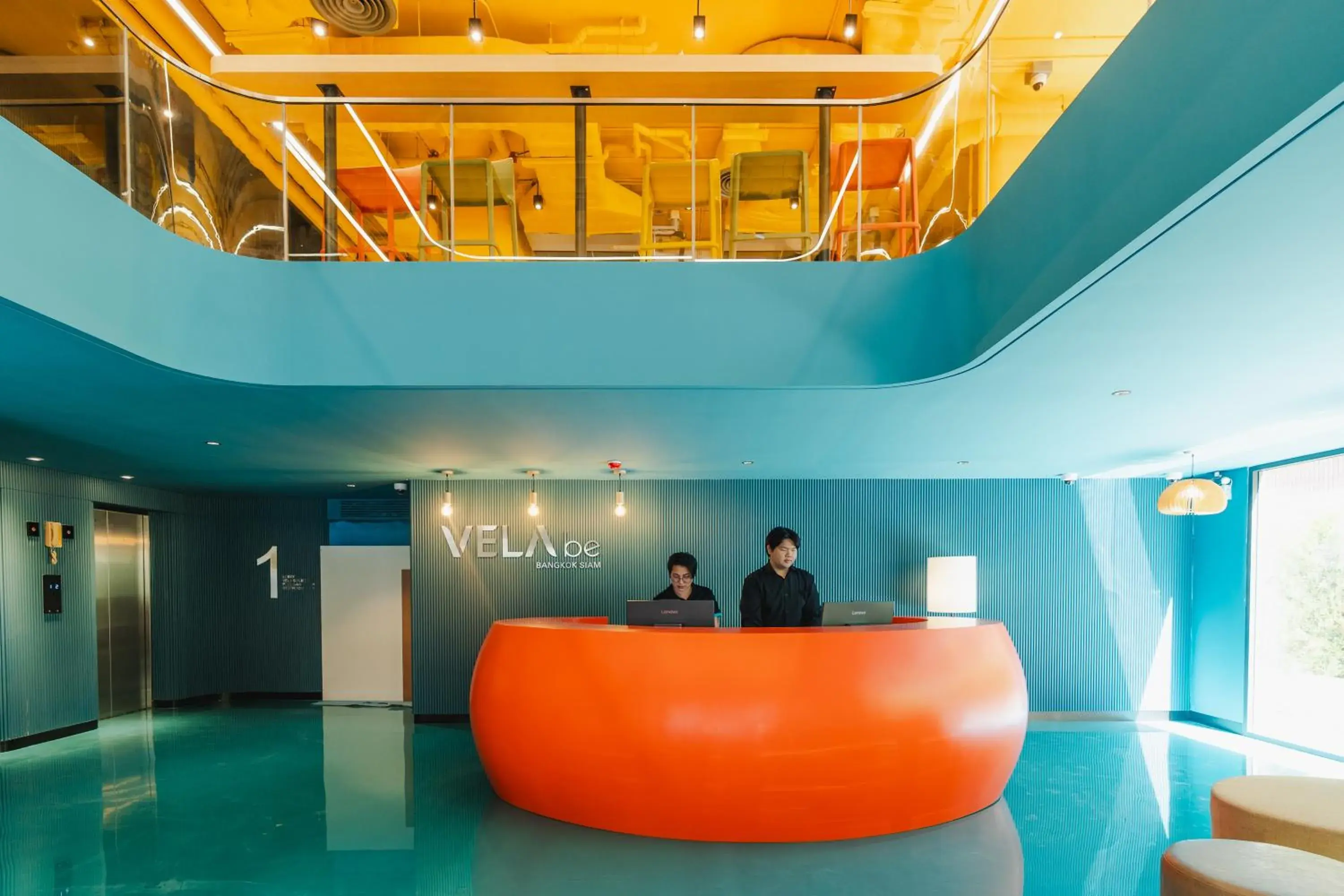 Lobby or reception in VELA be Bangkok Siam Lobby or reception in VELA be Bangkok Siam