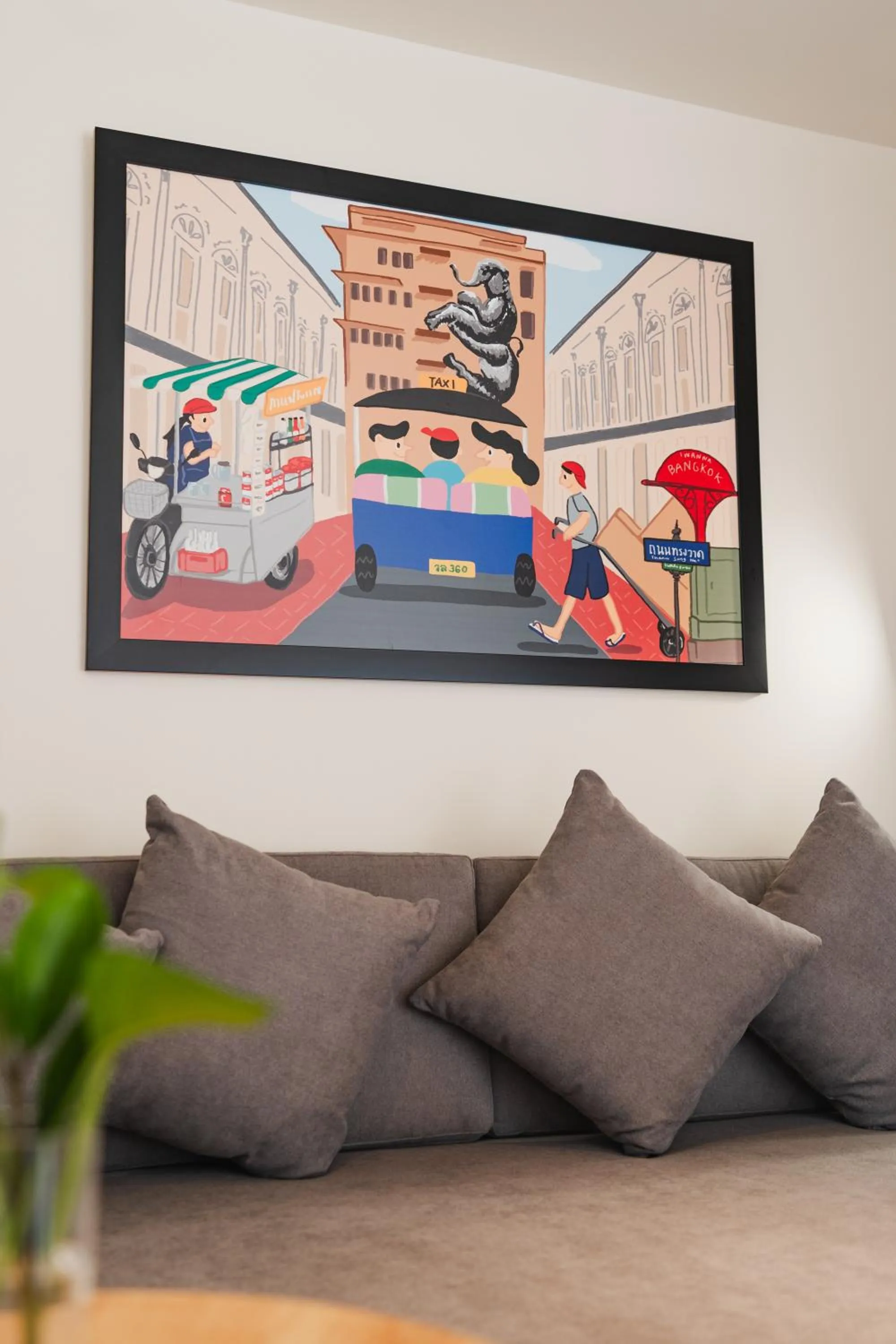 Seating area in VELA be Bangkok Siam