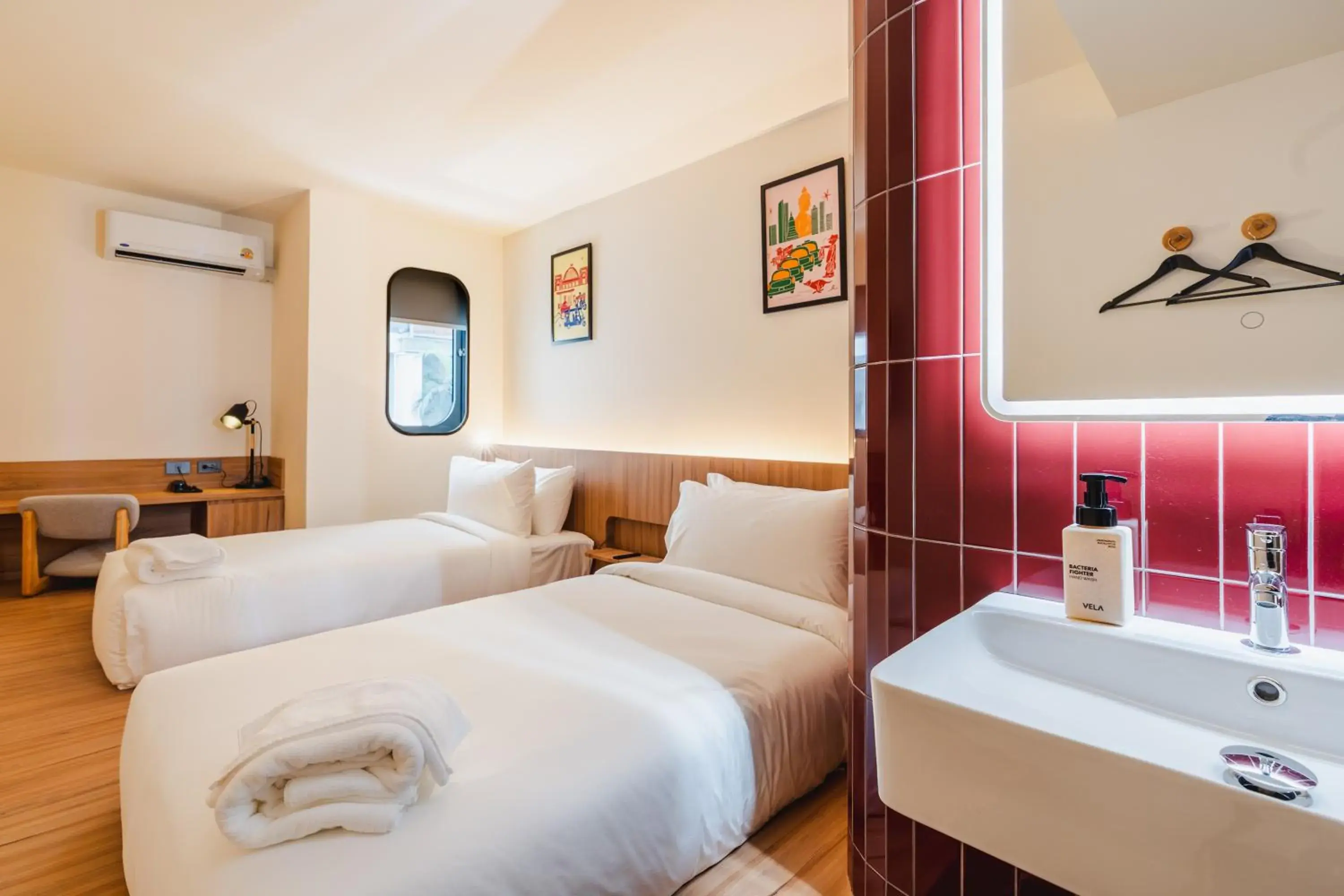 Bedroom, Bed in VELA be Bangkok Siam Bedroom, Bed in VELA be Bangkok Siam