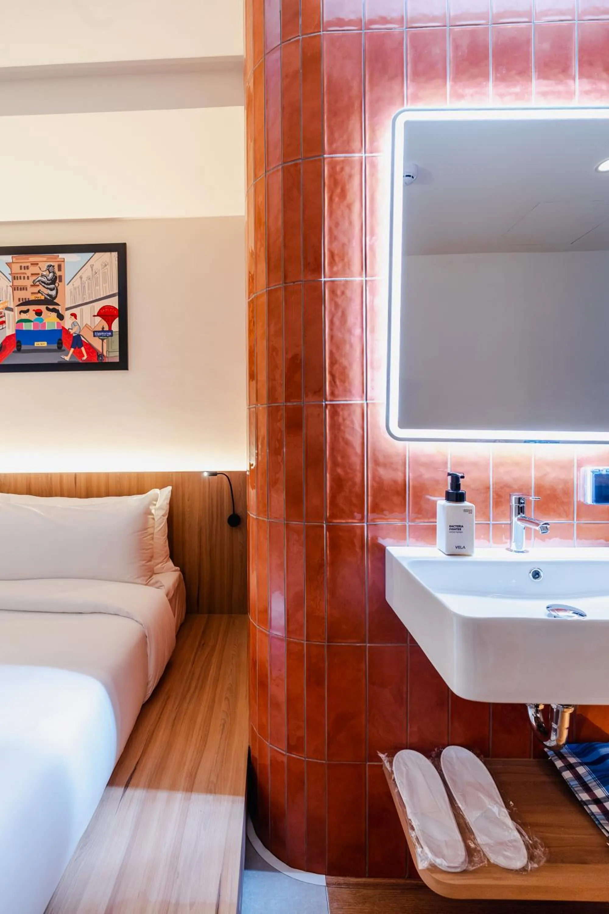 Bed in VELA be Bangkok Siam