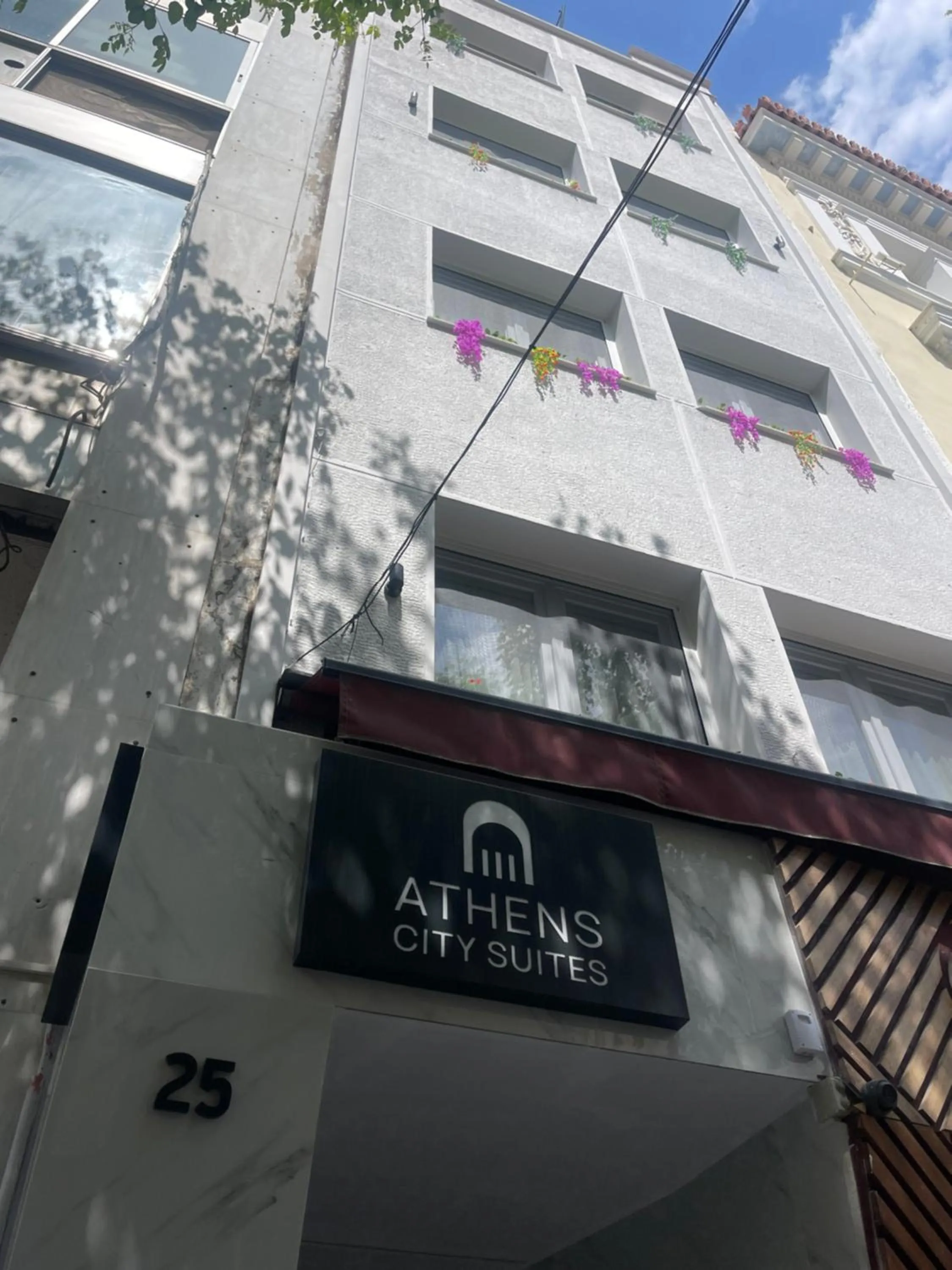 Property building in Athens City Suites