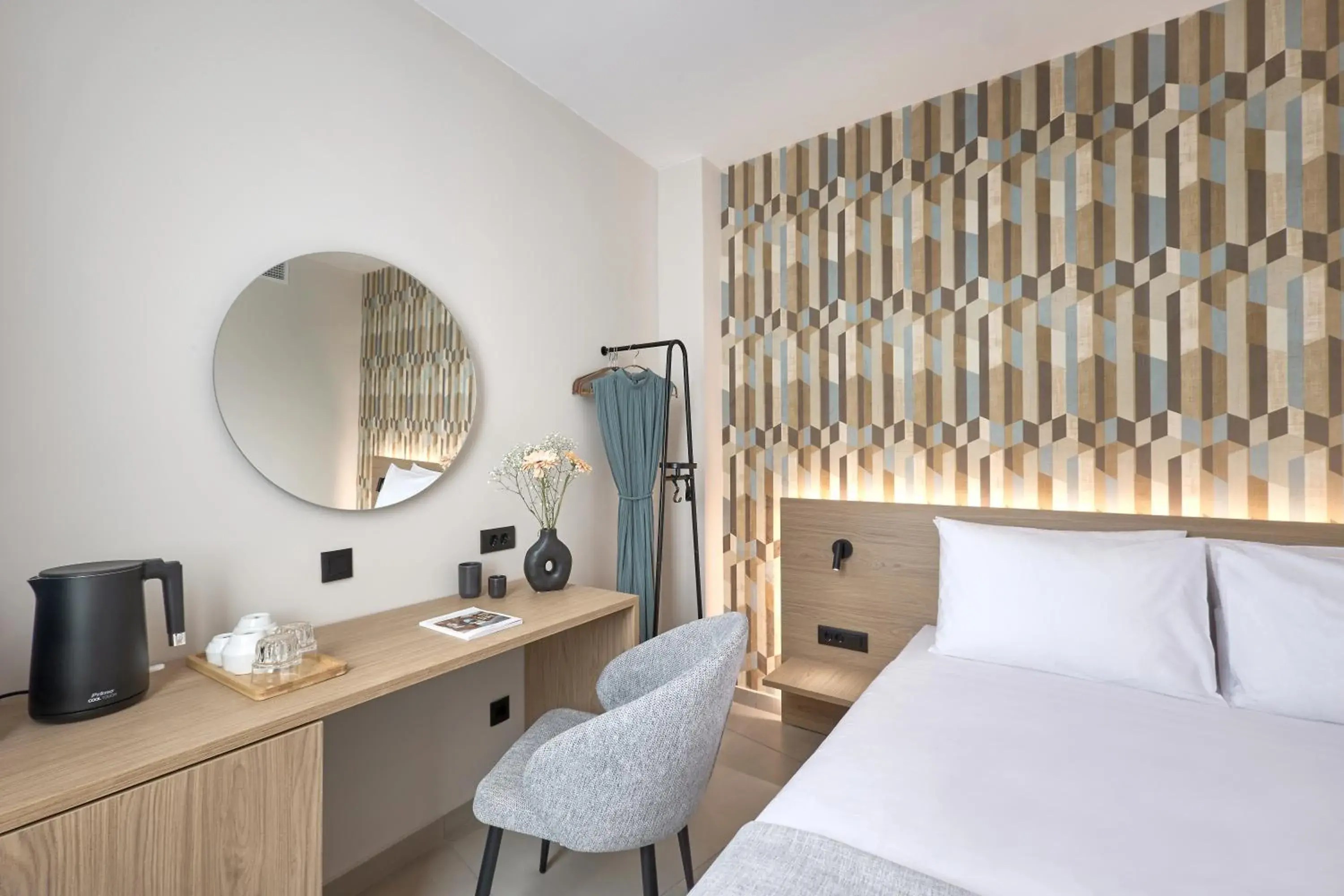 Bedroom, Bed in Athens City Suites Bedroom, Bed in Athens City Suites