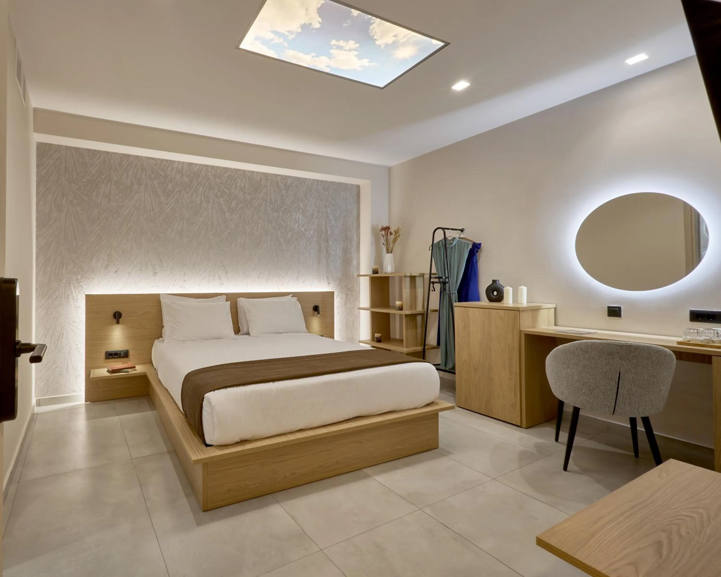 Bedroom, Bed in Athens City Suites