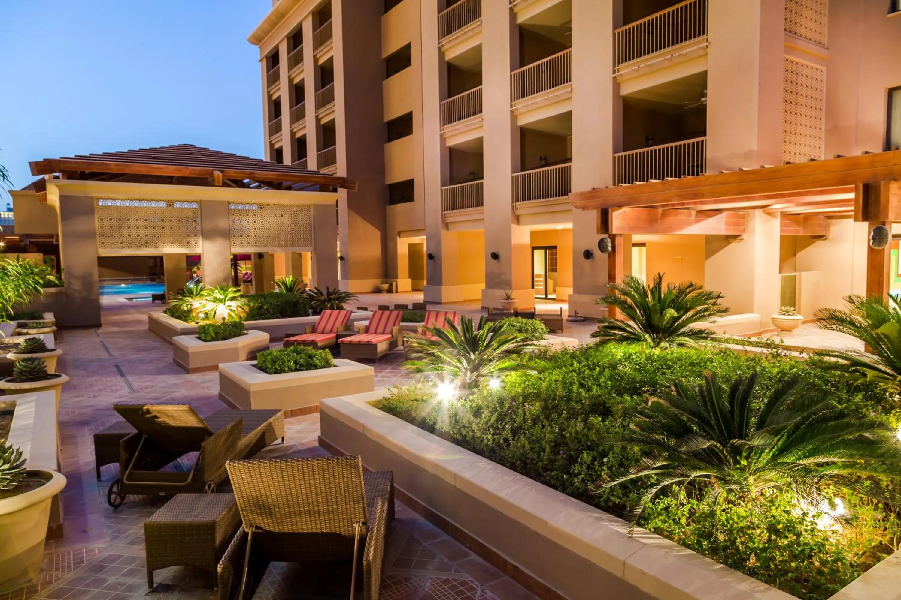 Garden in Sedra Arjaan by Rotana