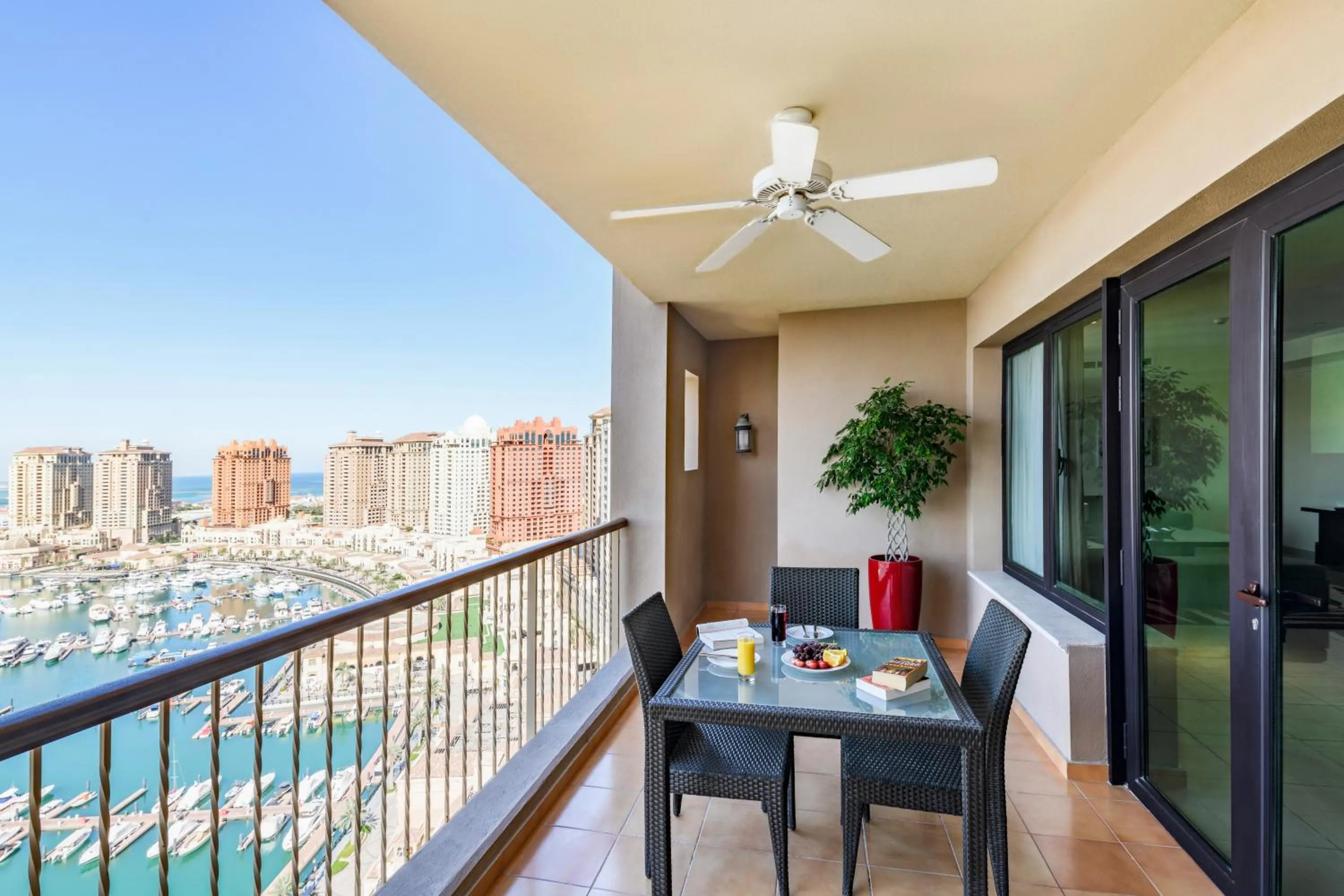 Balcony/Terrace in Sedra Arjaan by Rotana