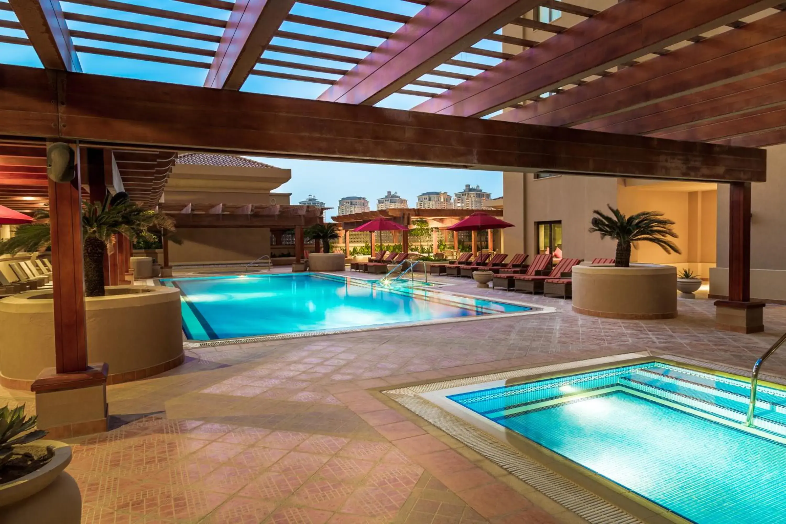 Swimming pool in Sedra Arjaan by Rotana Swimming pool in Sedra Arjaan by Rotana