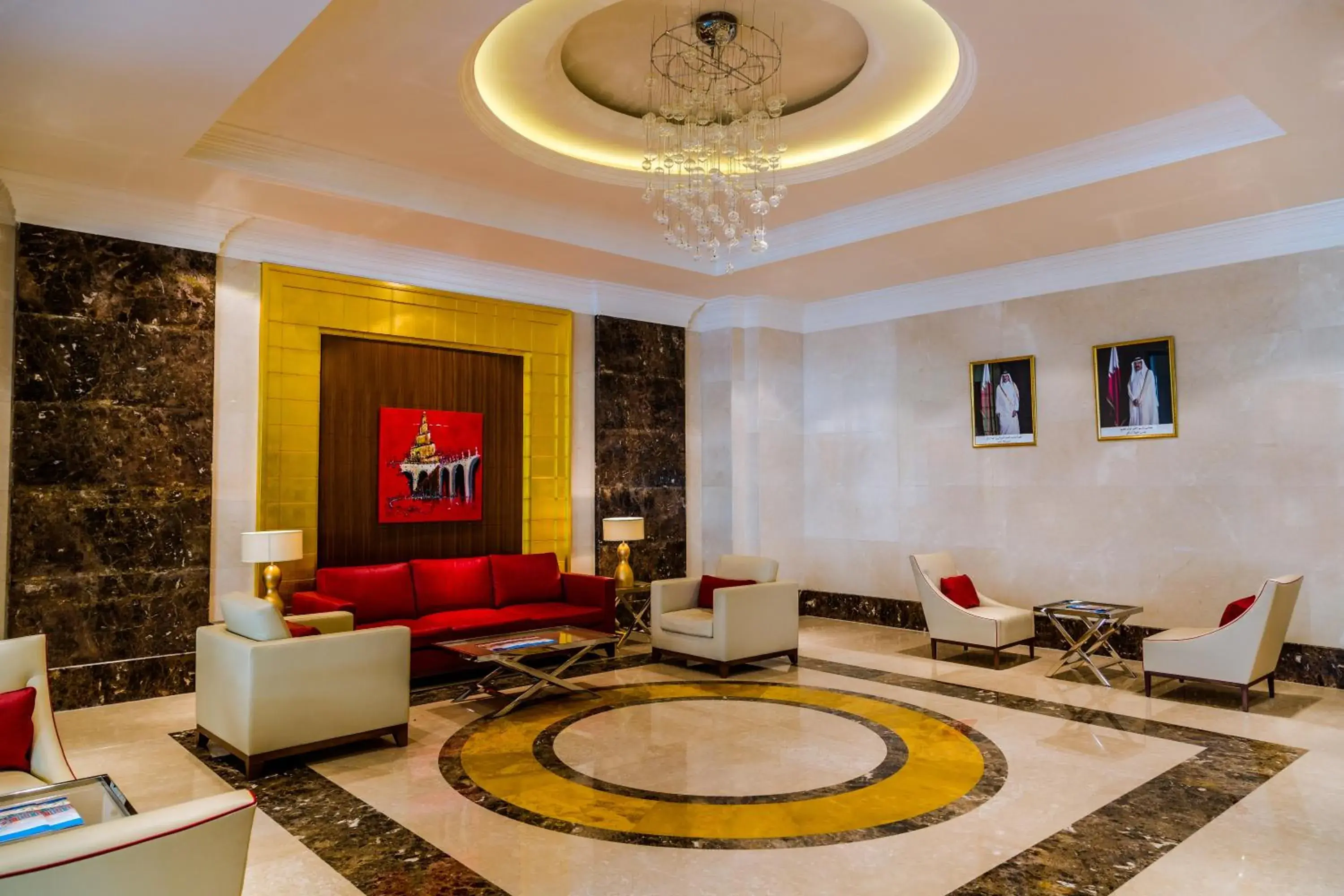 Lobby or reception in Sedra Arjaan by Rotana Lobby or reception in Sedra Arjaan by Rotana