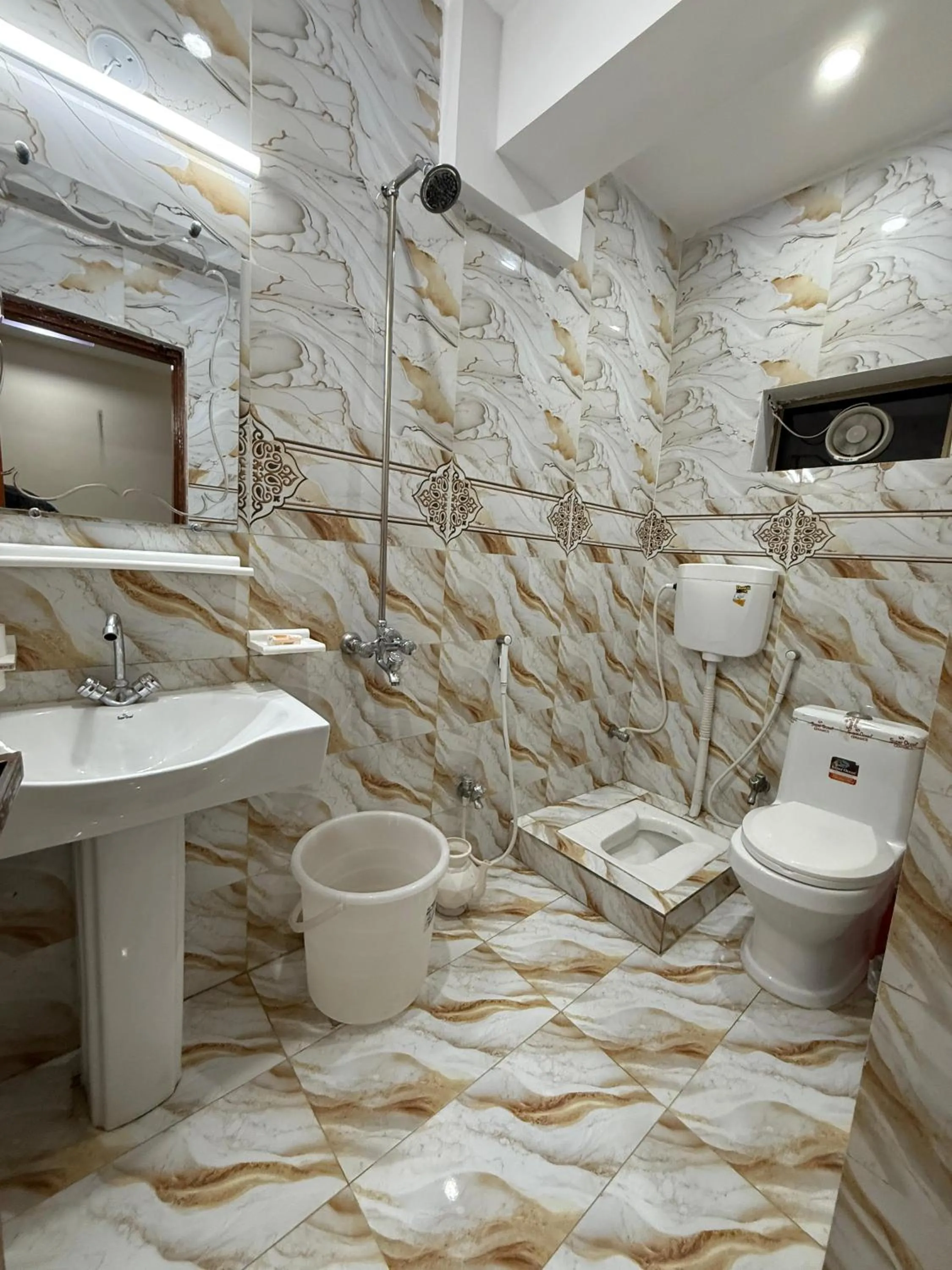 Bathroom in Serene Elegance Hotel