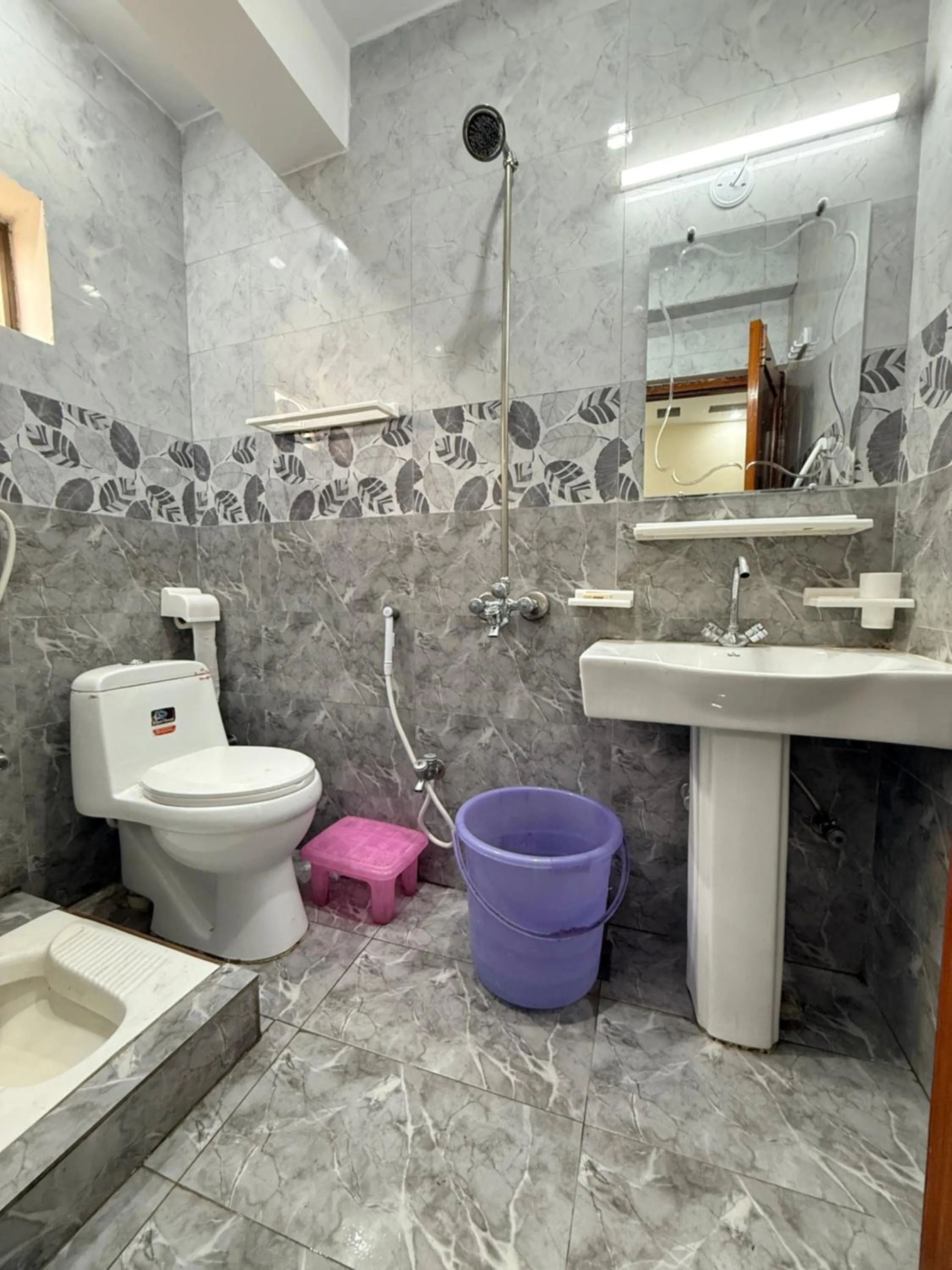 Bathroom in Serene Elegance Hotel