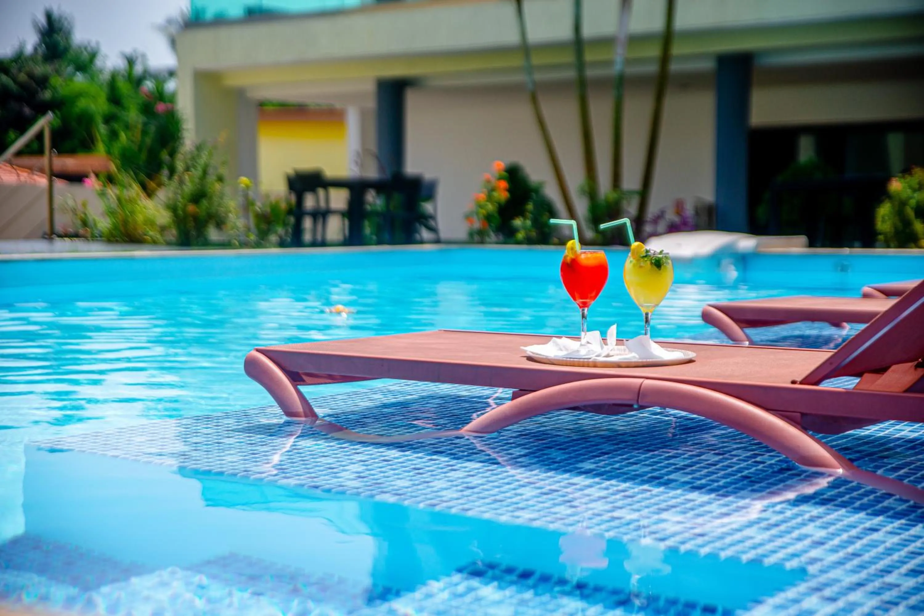 Lounge or bar in Hotel Yatchenin Abidjan