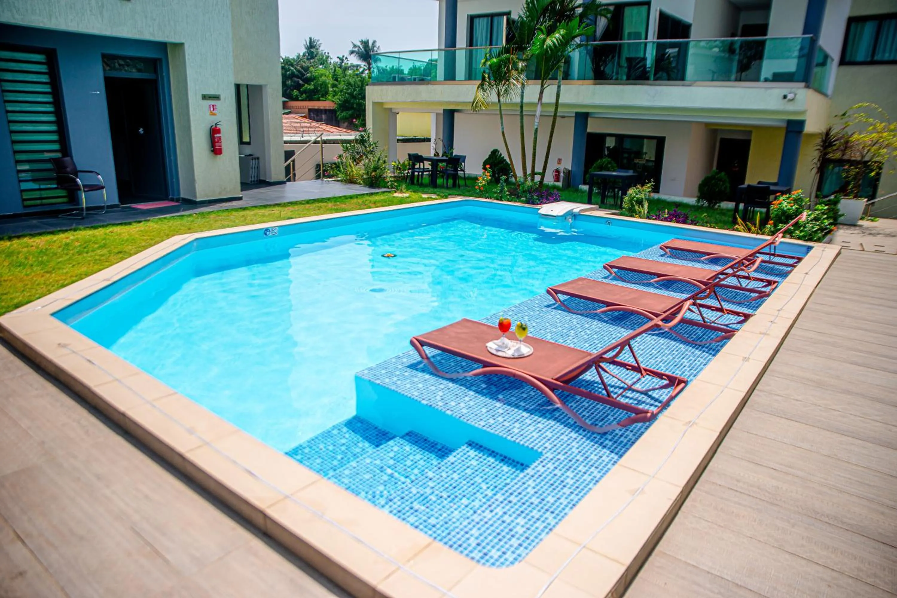 Fitness centre/facilities in Hotel Yatchenin Abidjan