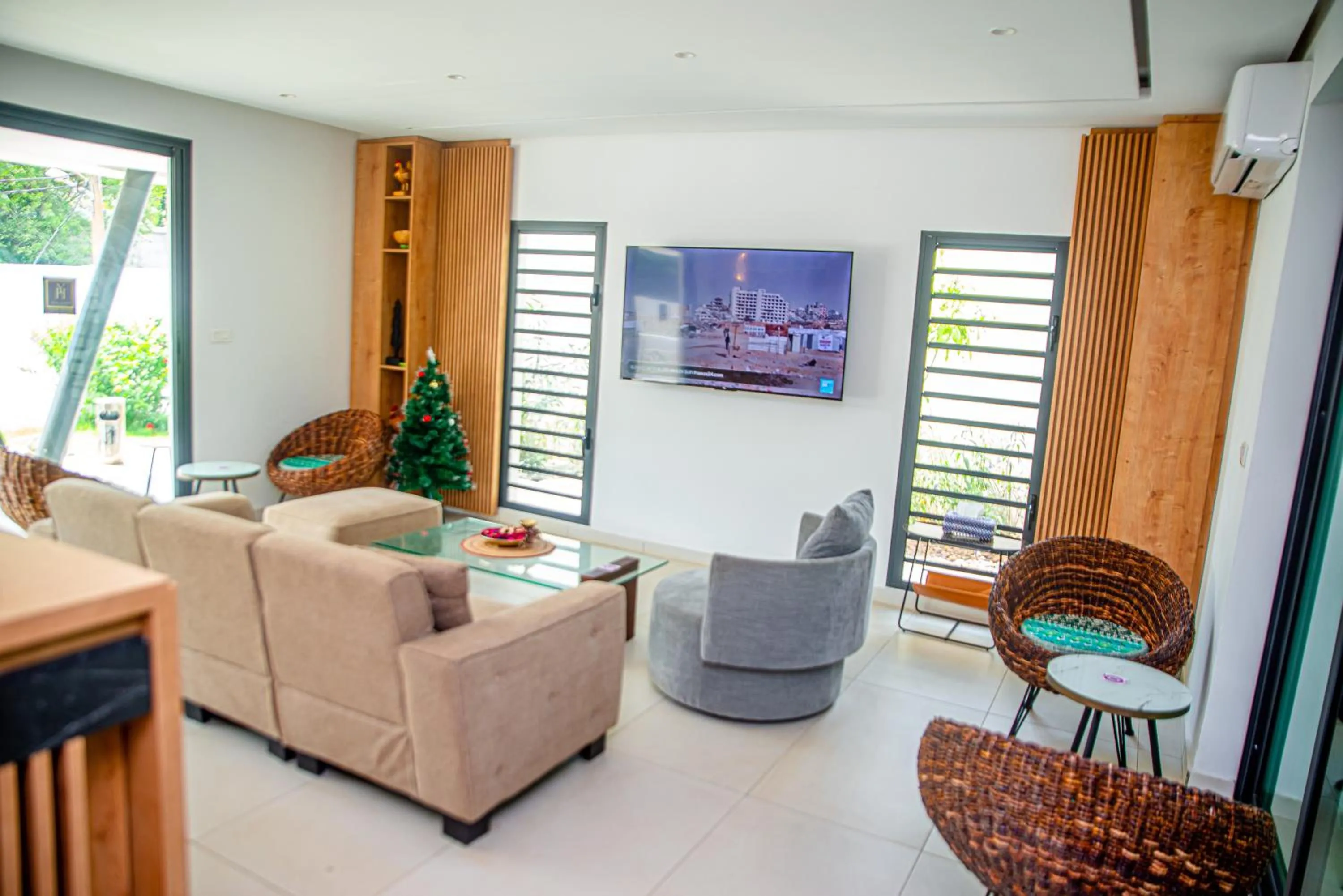 Lobby or reception in Hotel Yatchenin Abidjan