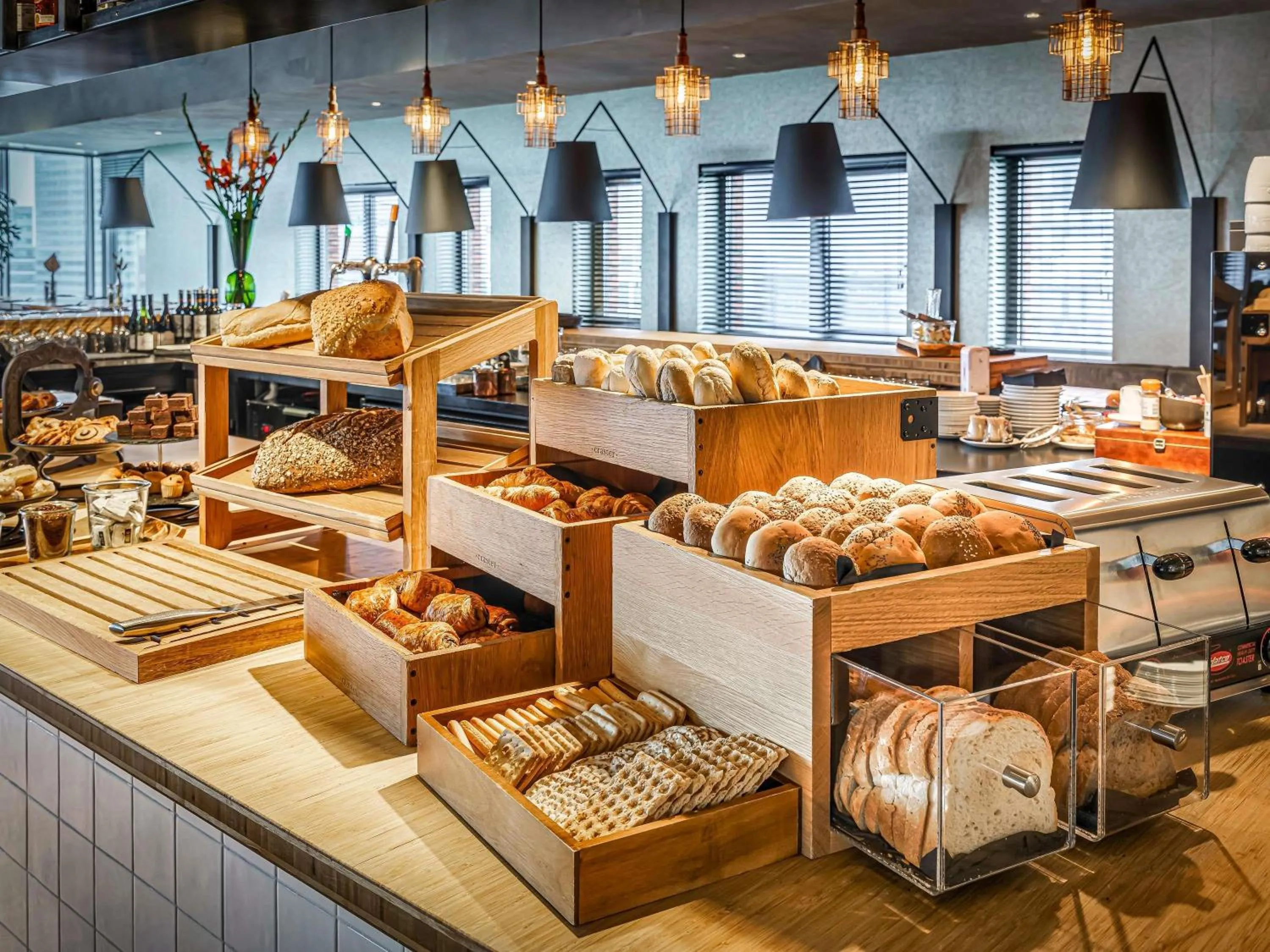 Breakfast in Mercure Amsterdam Sloterdijk Station