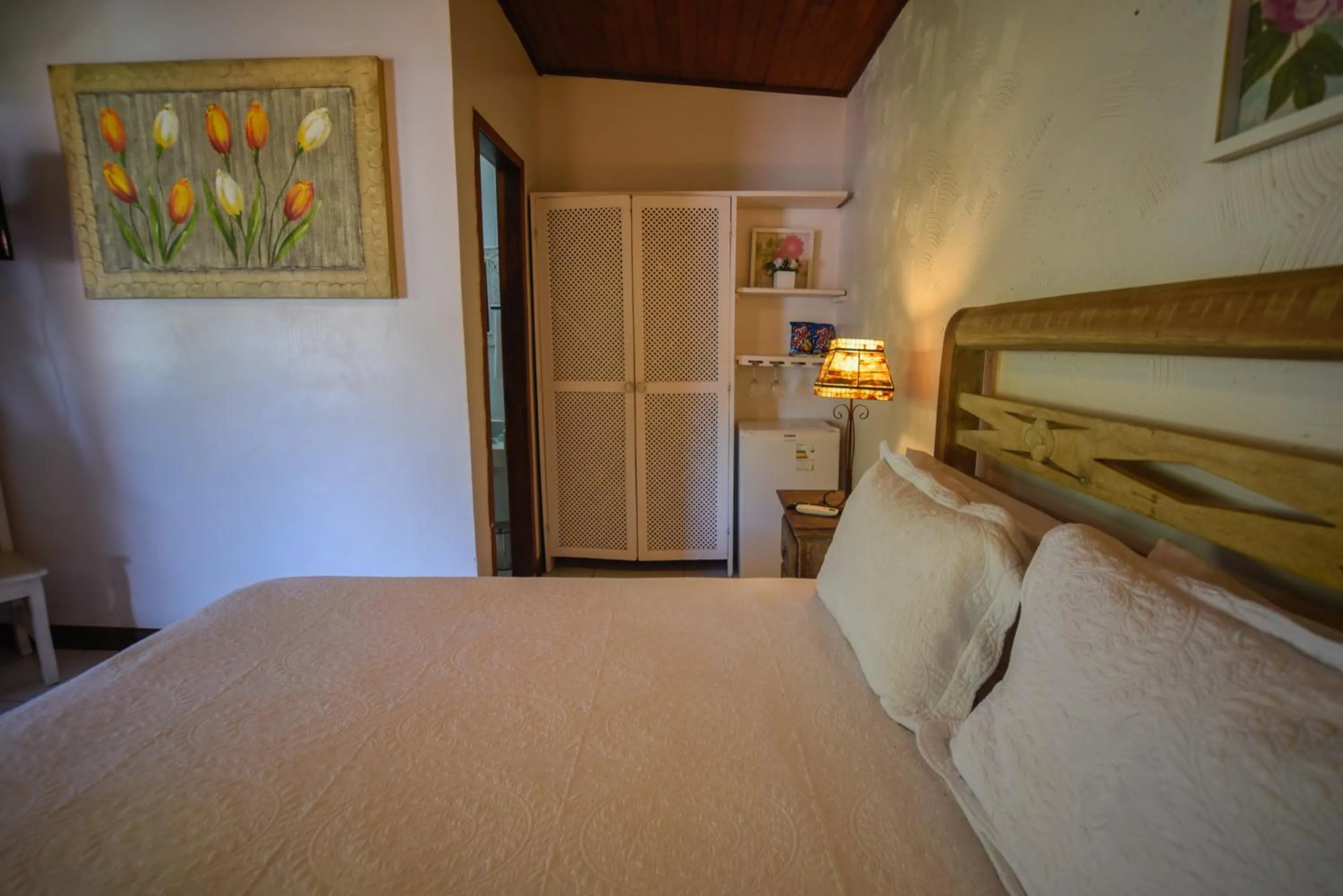 Bed in Pousada Solar da Praia