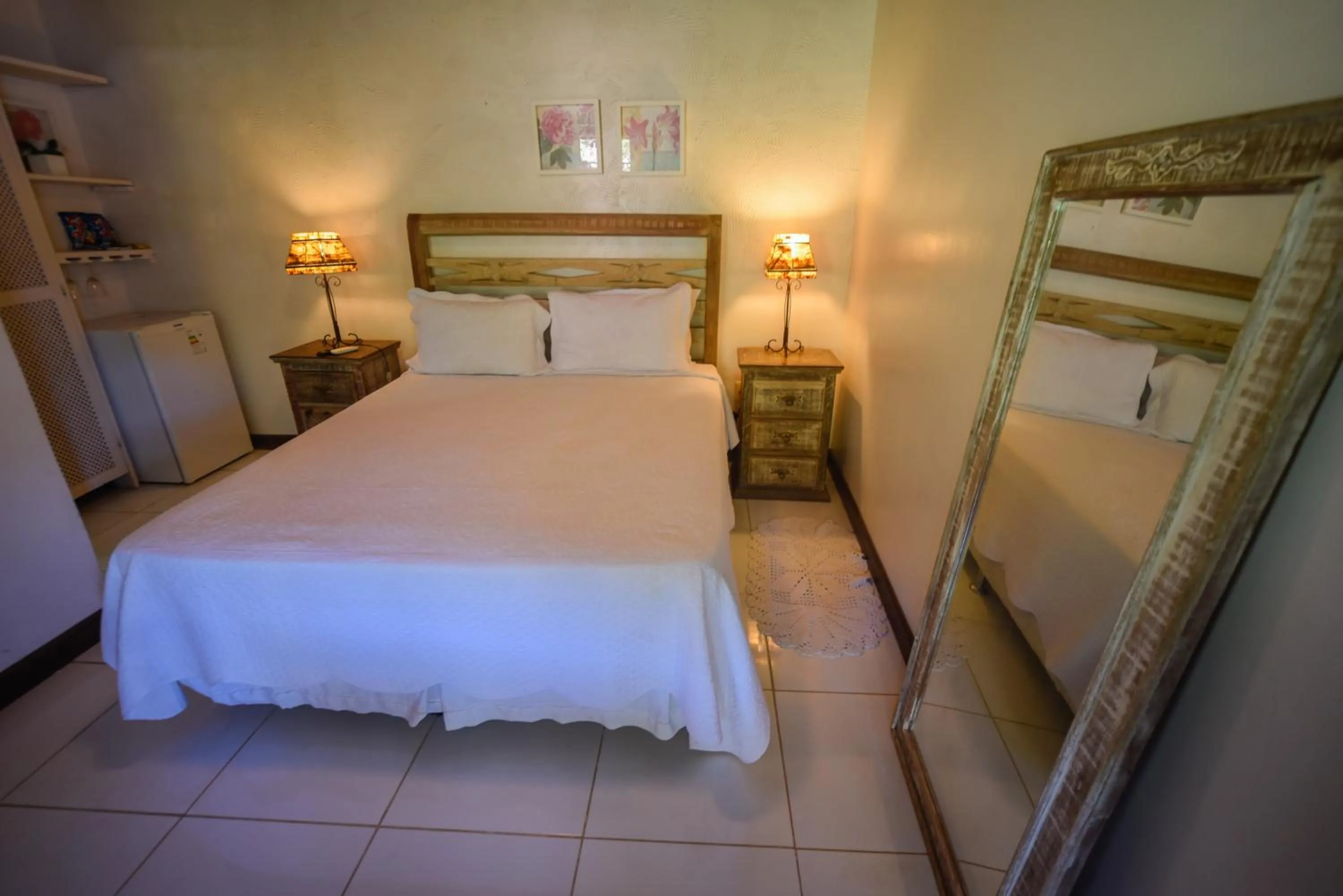 Bed in Pousada Solar da Praia