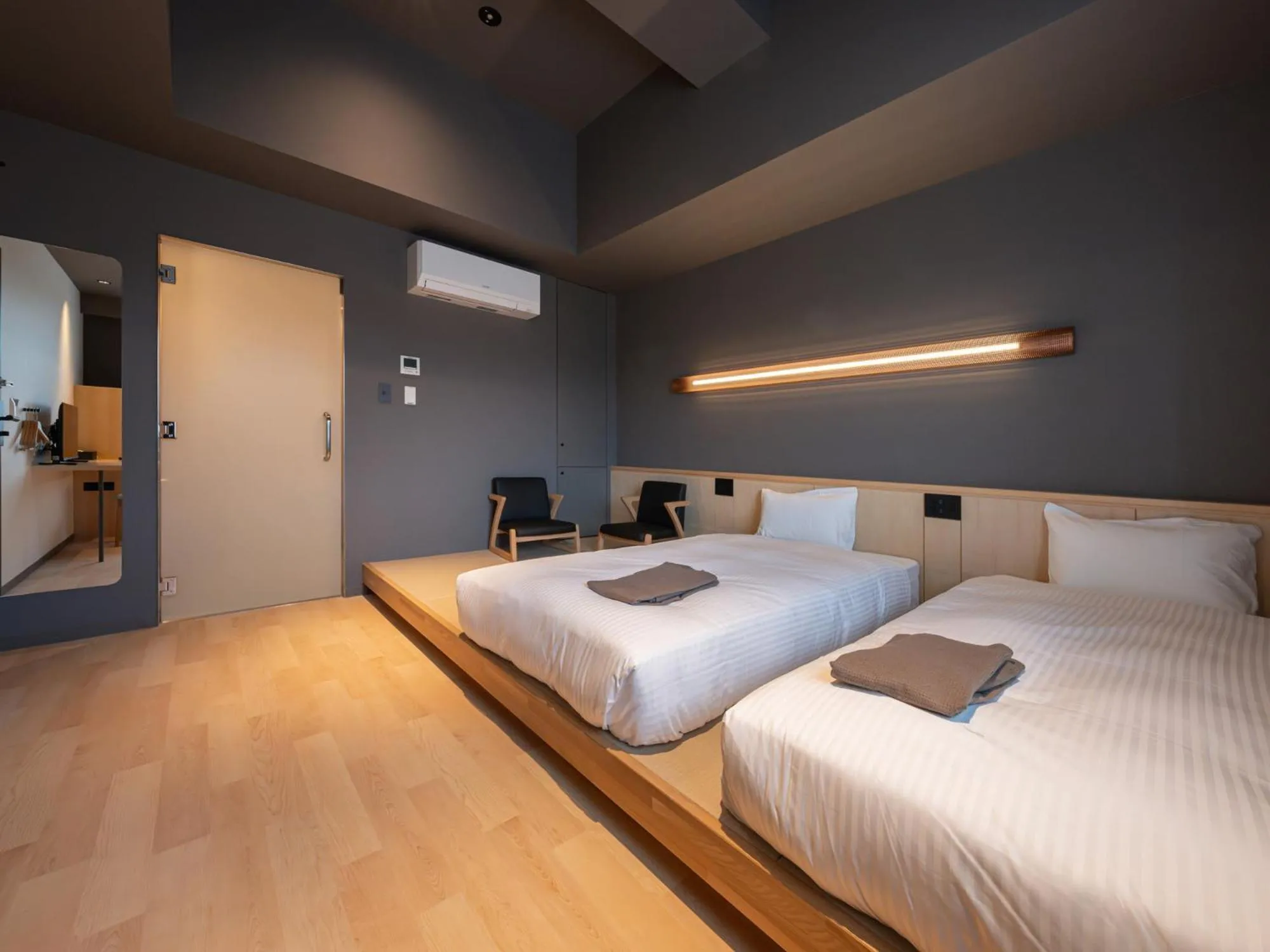 Twin Room - single occupancy - Disability Access in Onn Oomagarinohanabi