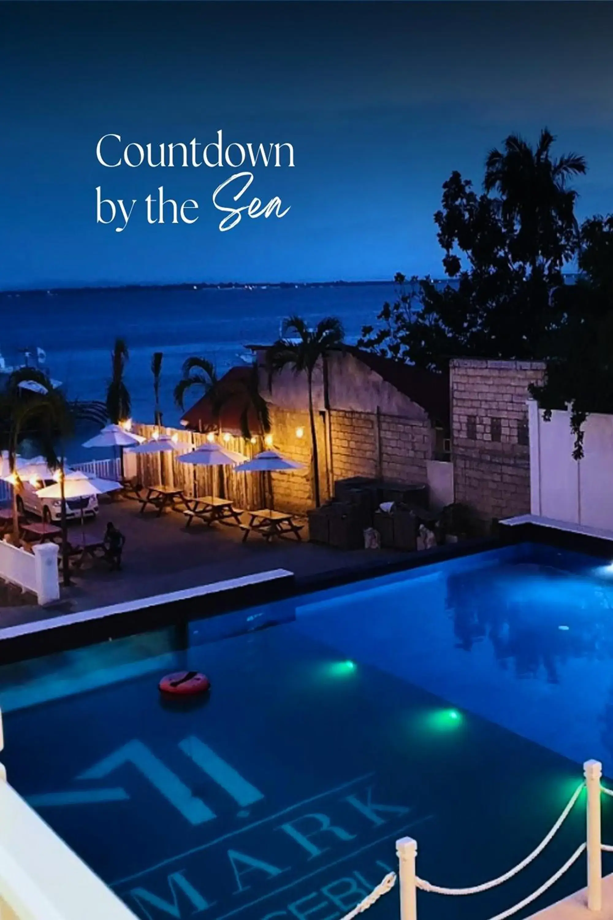 Swimming pool in The Mark Resort Cebu Swimming pool in The Mark Resort Cebu