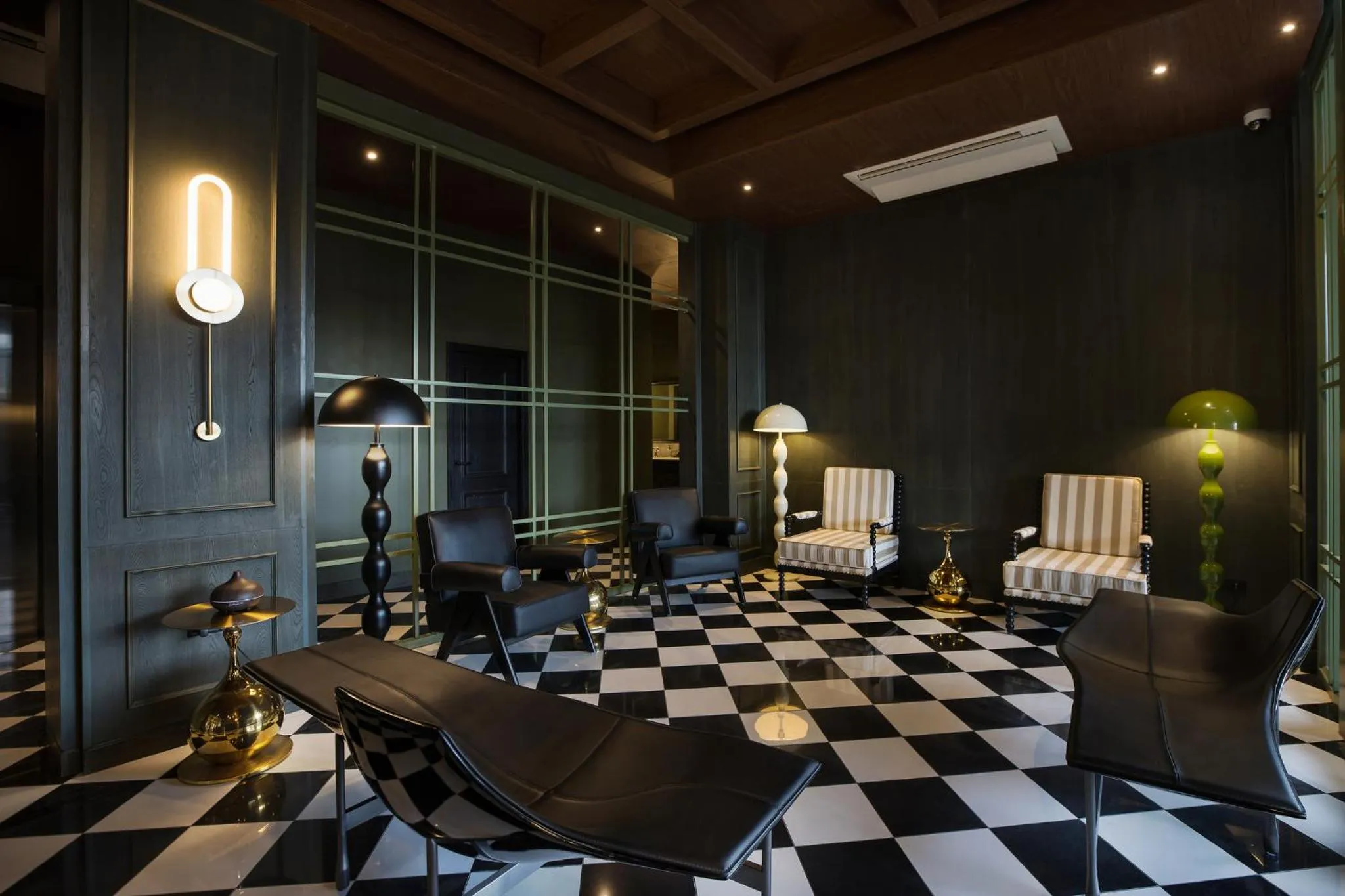 Living room in Syama Mansion Patong, an Aspira Collection