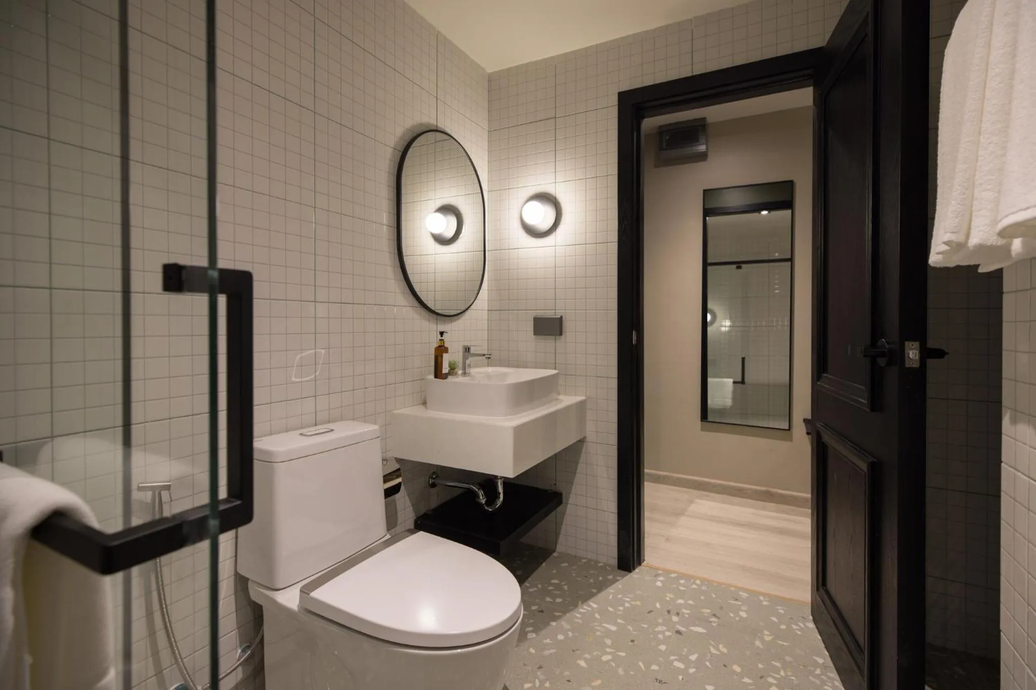 Shower in Syama Mansion Patong, an Aspira Collection